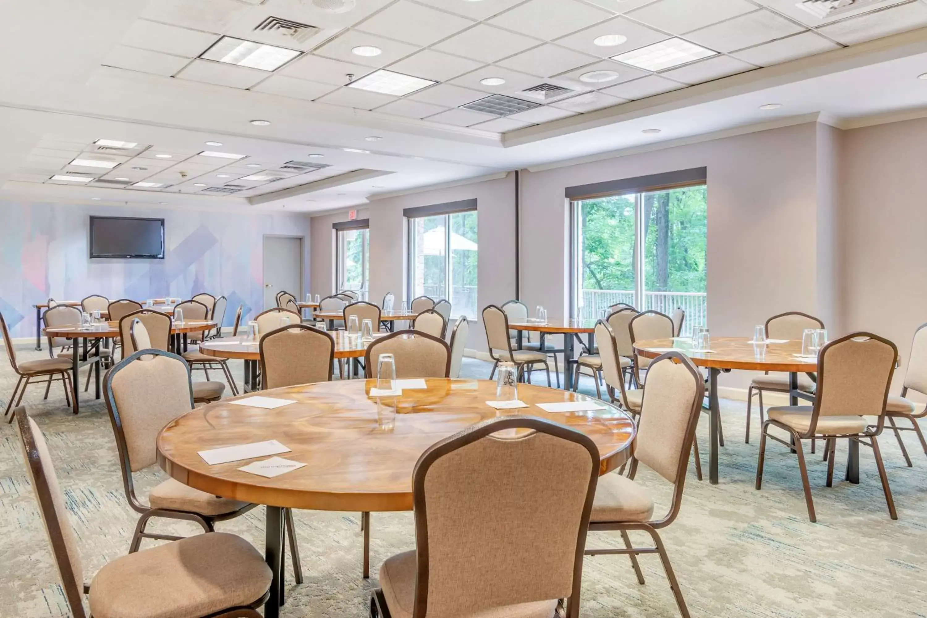 Meeting/conference room, Restaurant/Places to Eat in Hilton Garden Inn Atlanta Northeast/Gwinnett Sugarloaf