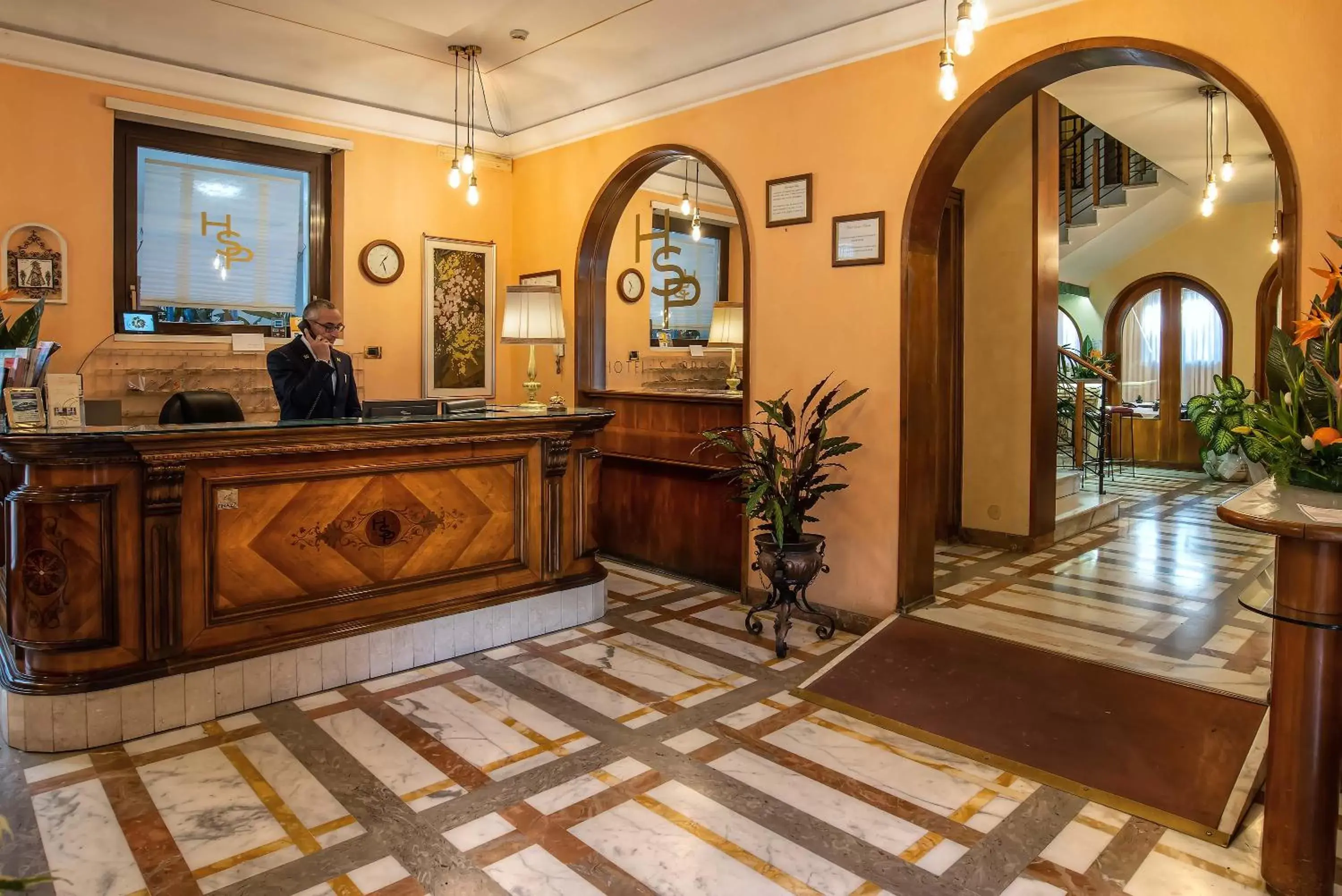 Lobby or reception, Lobby/Reception in Hotel Santa Prisca