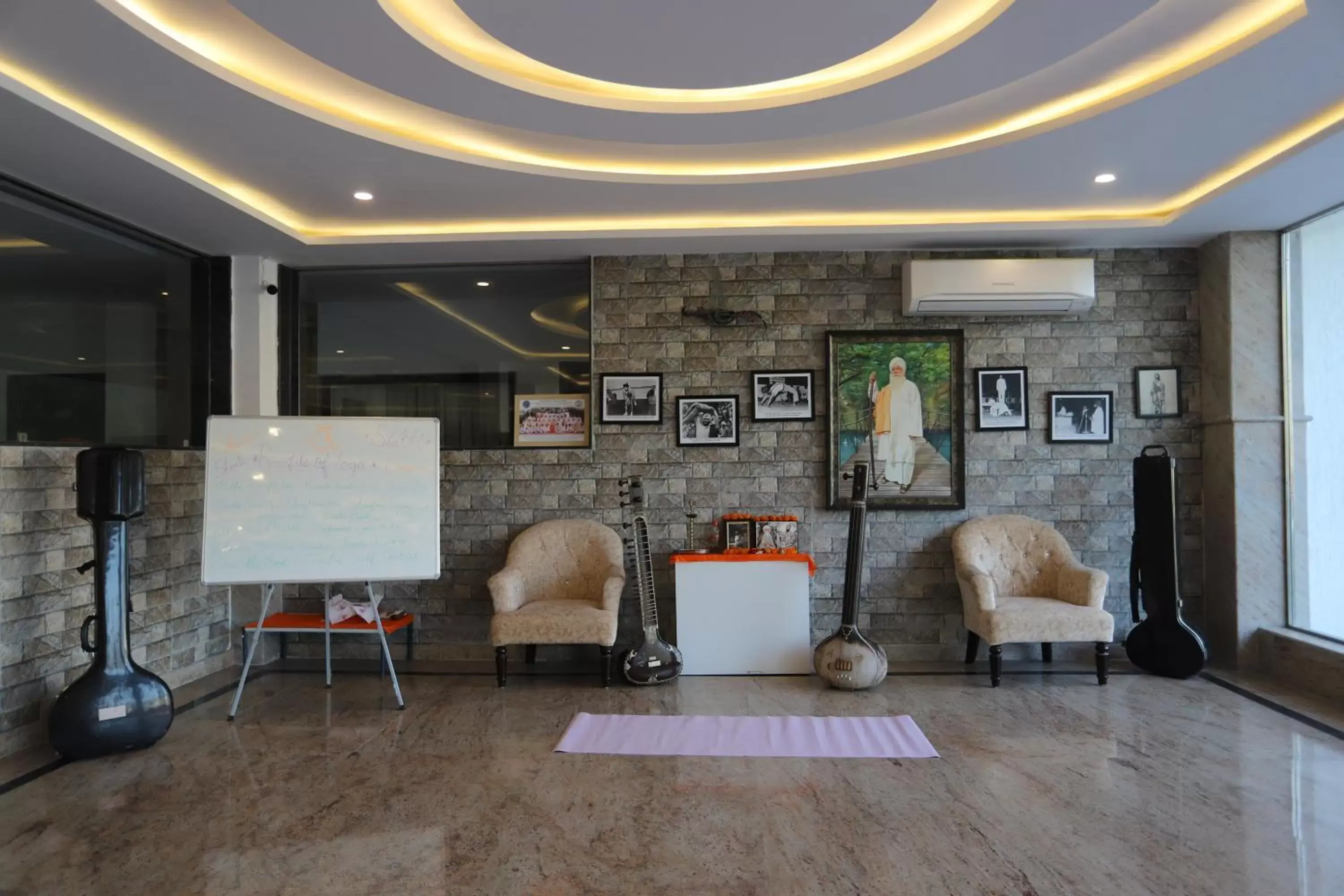 Lobby or reception in Indira Nikunj Rubystone Exotic Lobby or reception in Indira Nikunj Rubystone Exotic