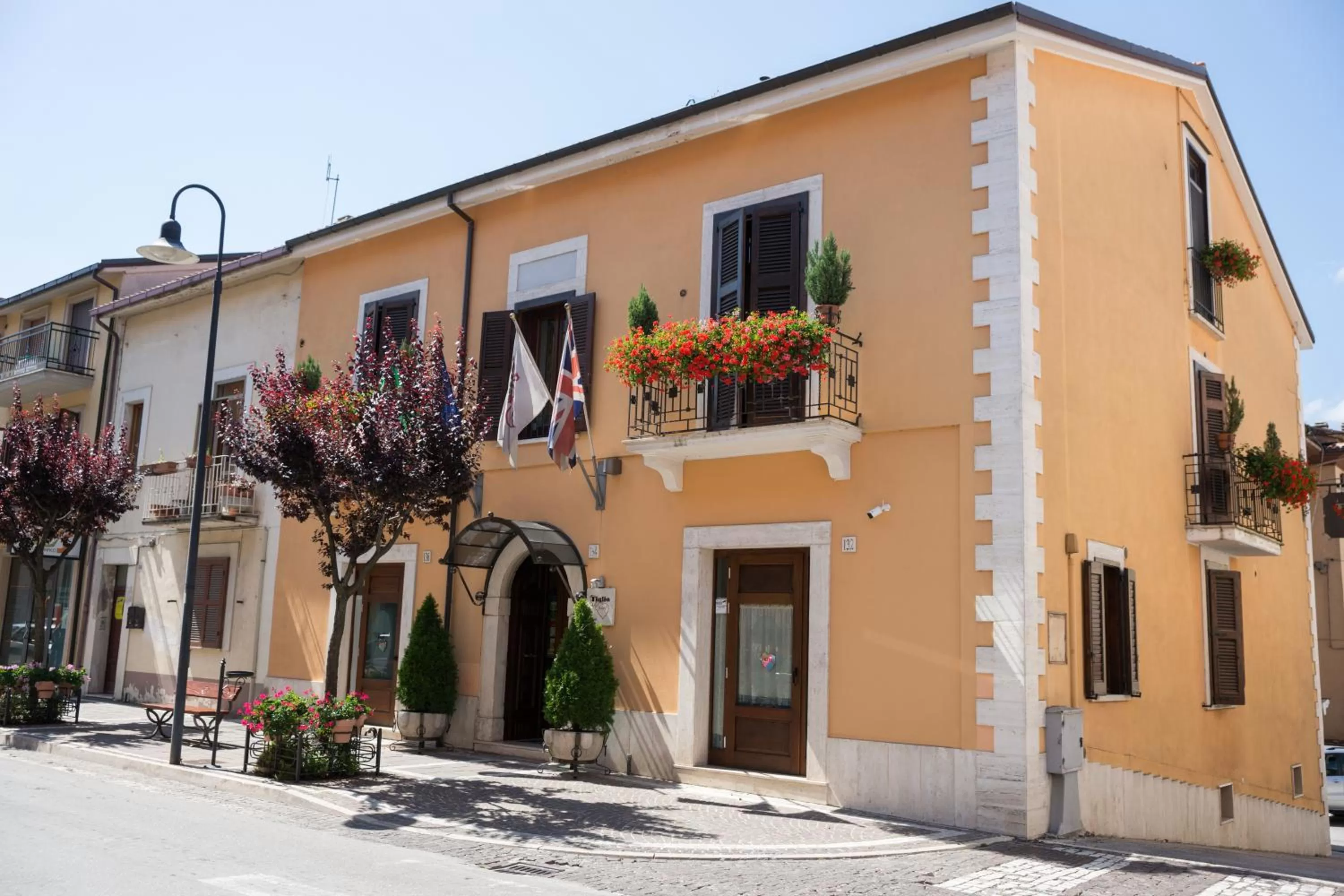 Facade/entrance in Hotel Il Tiglio