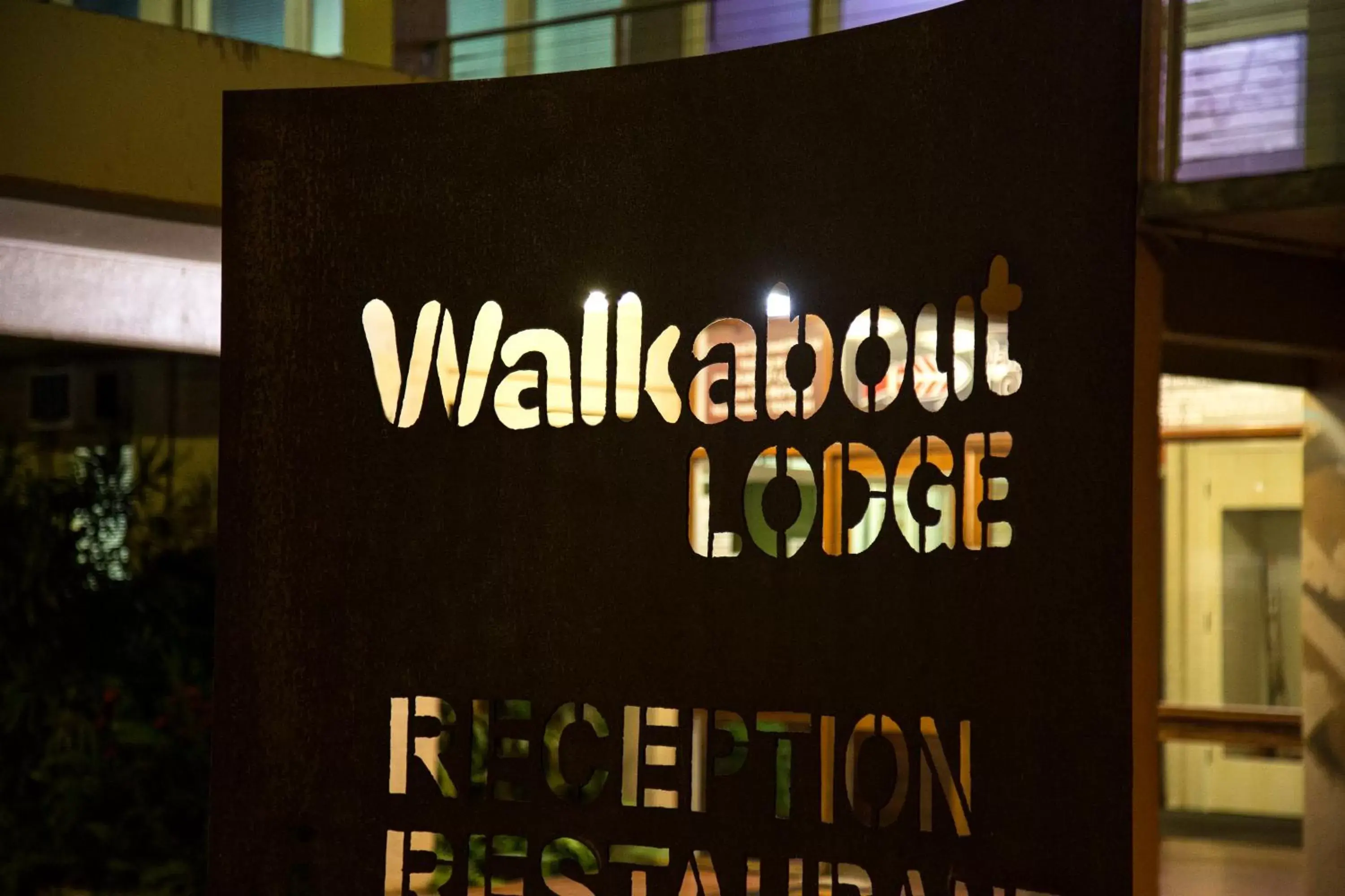Facade/entrance in Walkabout Lodge