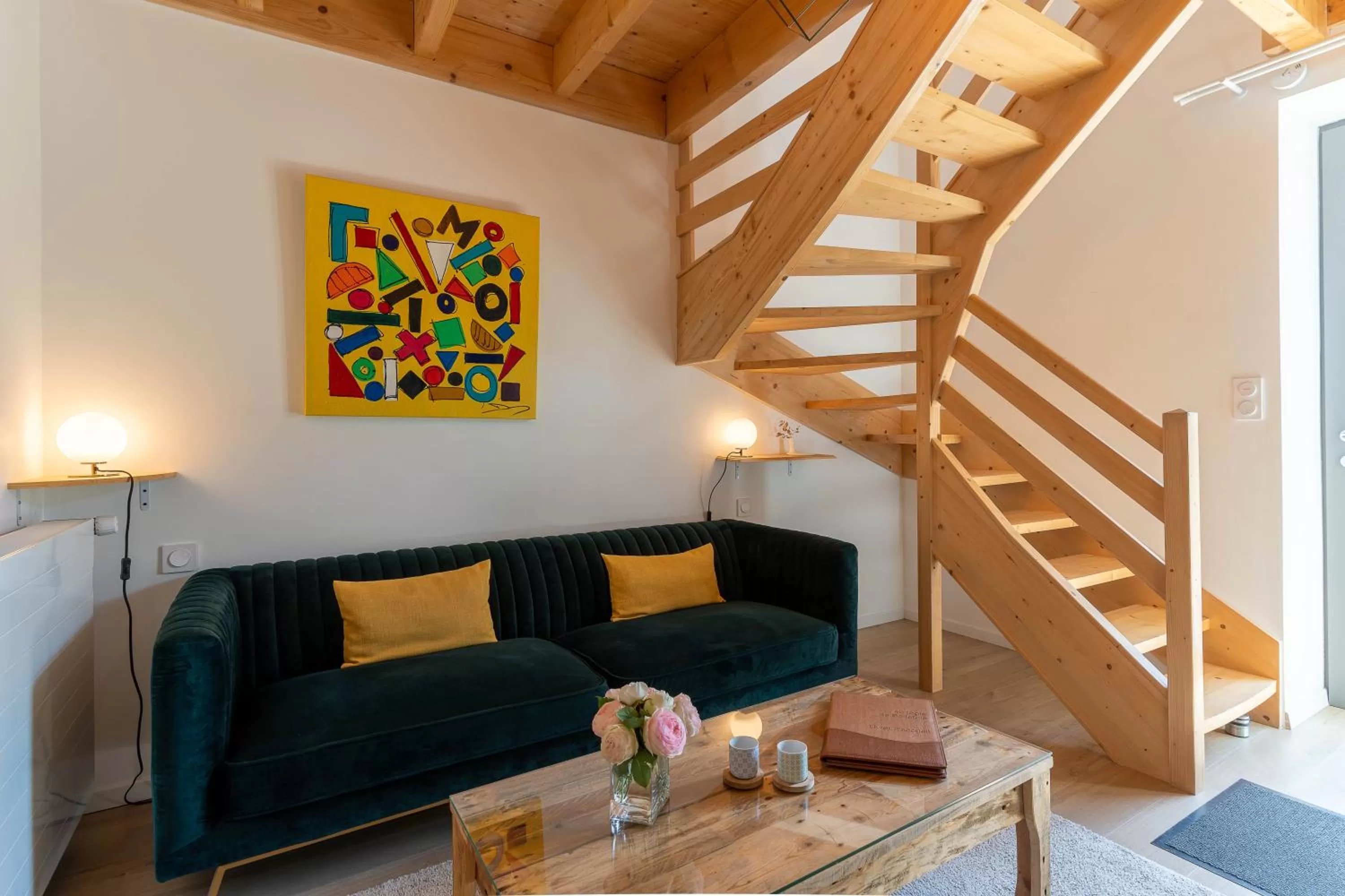 Seating area in AU LOGIS DE BELLEFOIS - Chambres d'hôtes