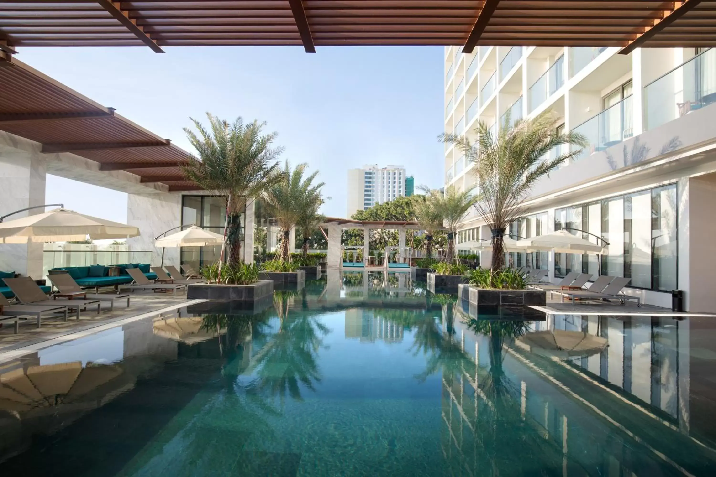 Swimming pool in Citadines Bayfront Nha Trang