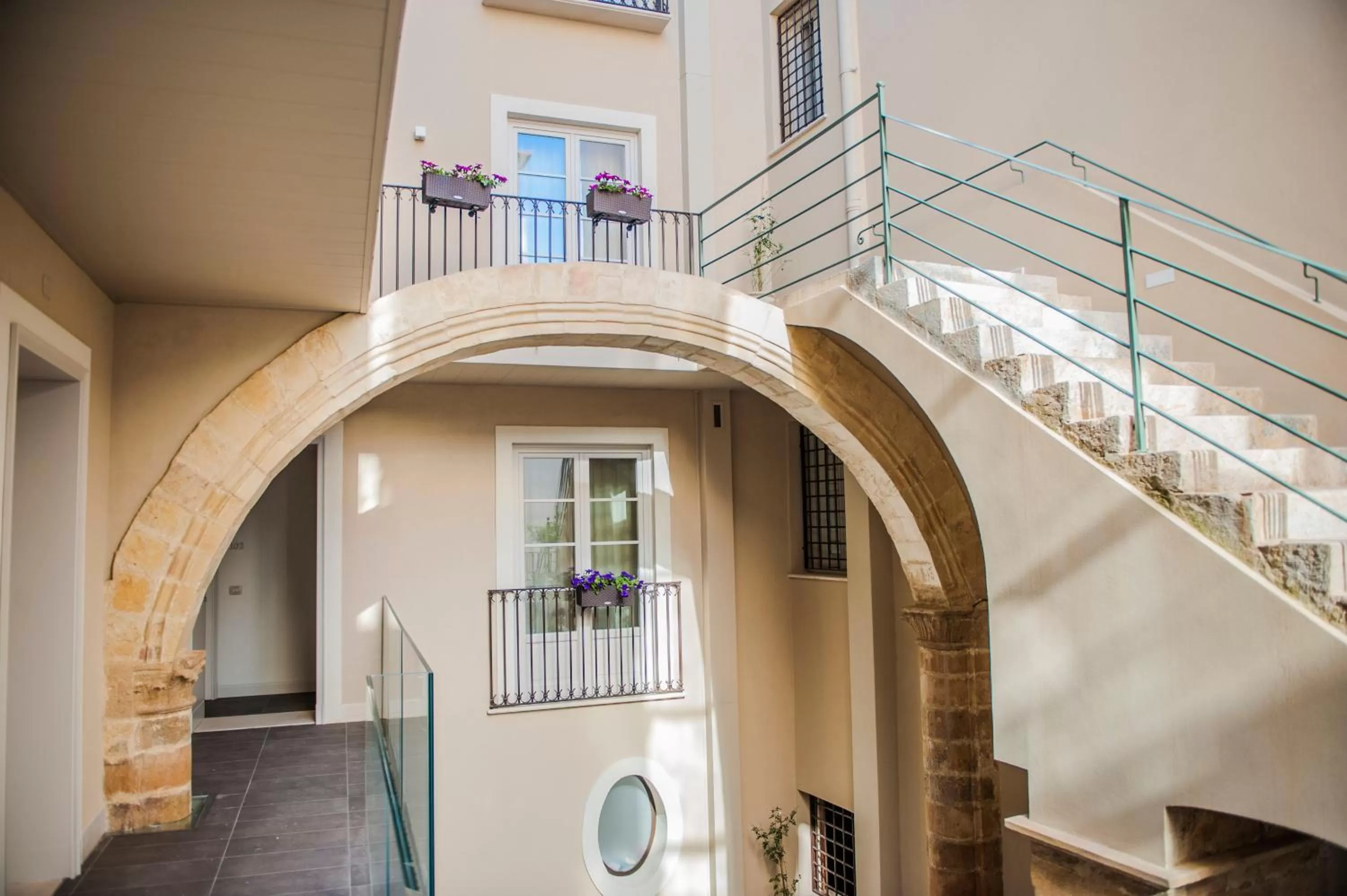 Garden in Hotel San Michele