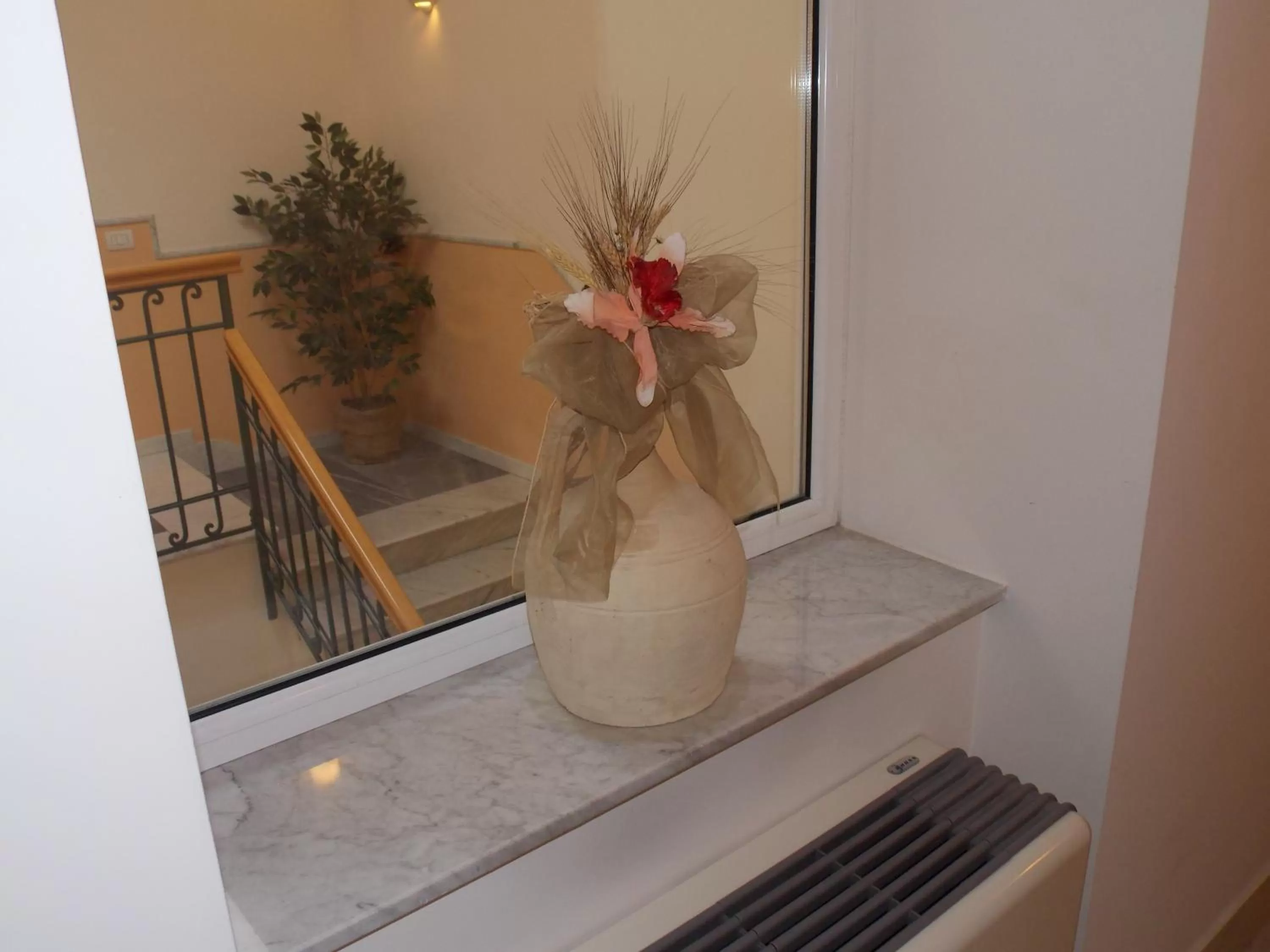 Decorative detail in Albergo Roma