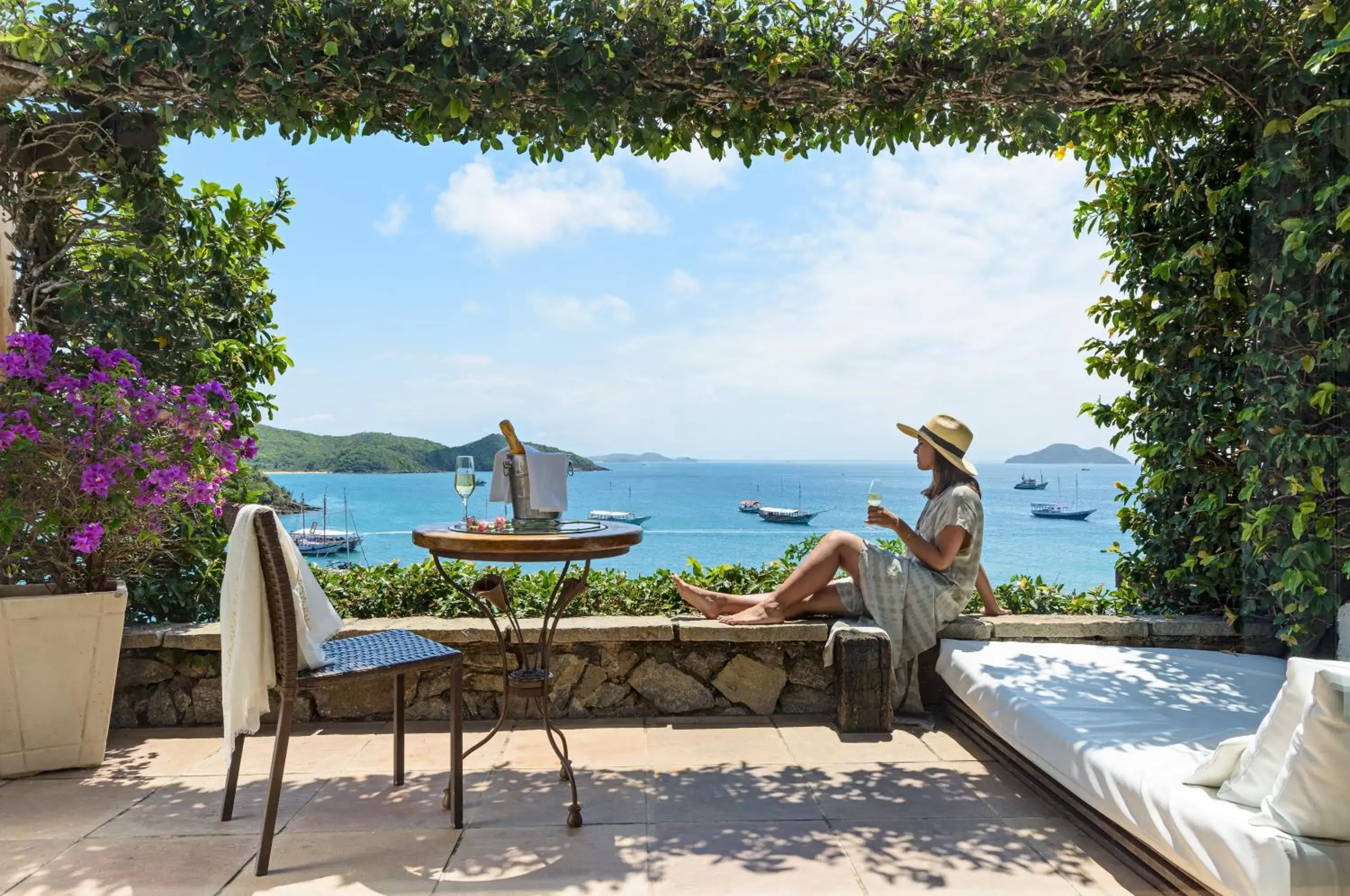 Balcony/Terrace, Swimming Pool in Casas Brancas Boutique Hotel & Spa