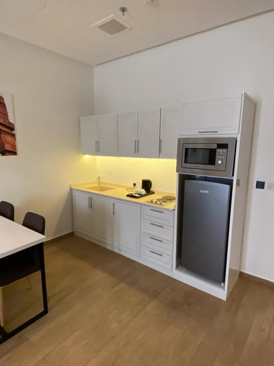 Kitchen or kitchenette in Hasanah suites