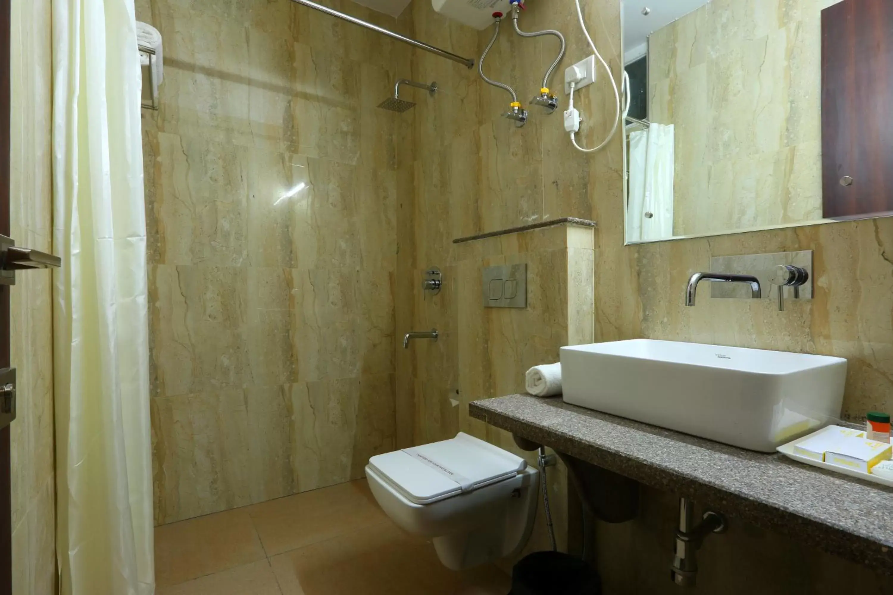 Shower, Bathroom in Hotel Arch - Near Aerocity New Delhi