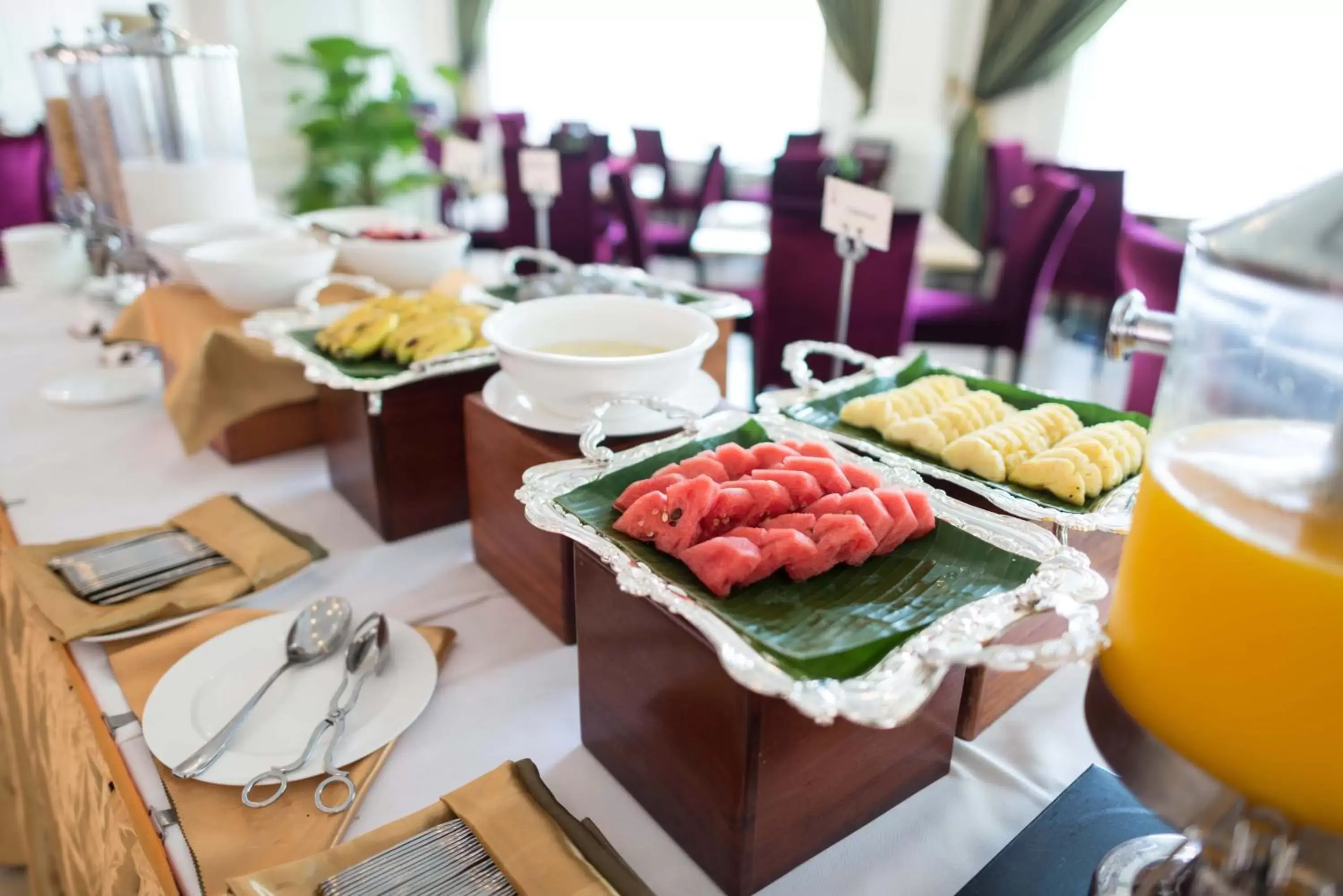 Breakfast in Regency Angkor Hotel