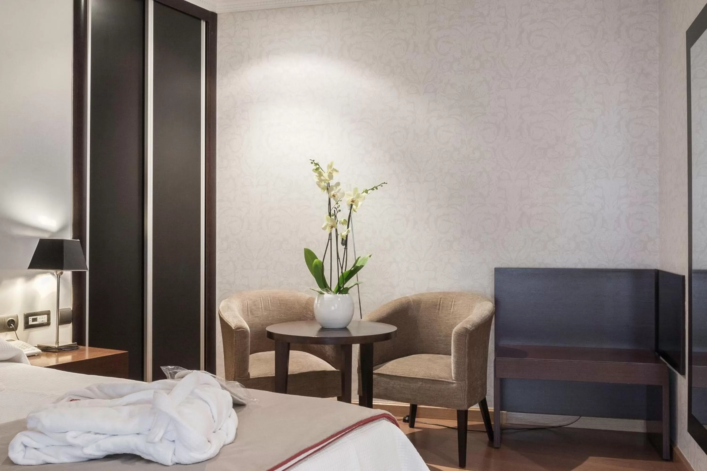 Living room, Bed in FC Infantas de León