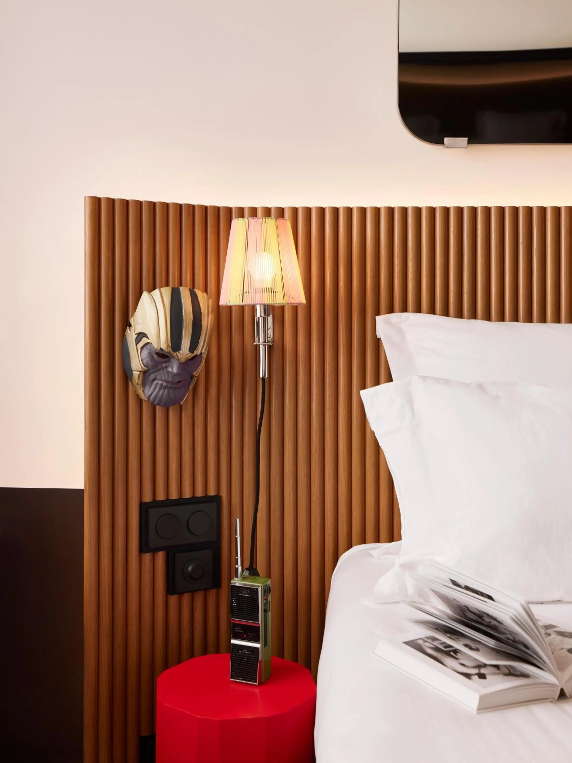 Bed in Mama Shelter Paris La Défense