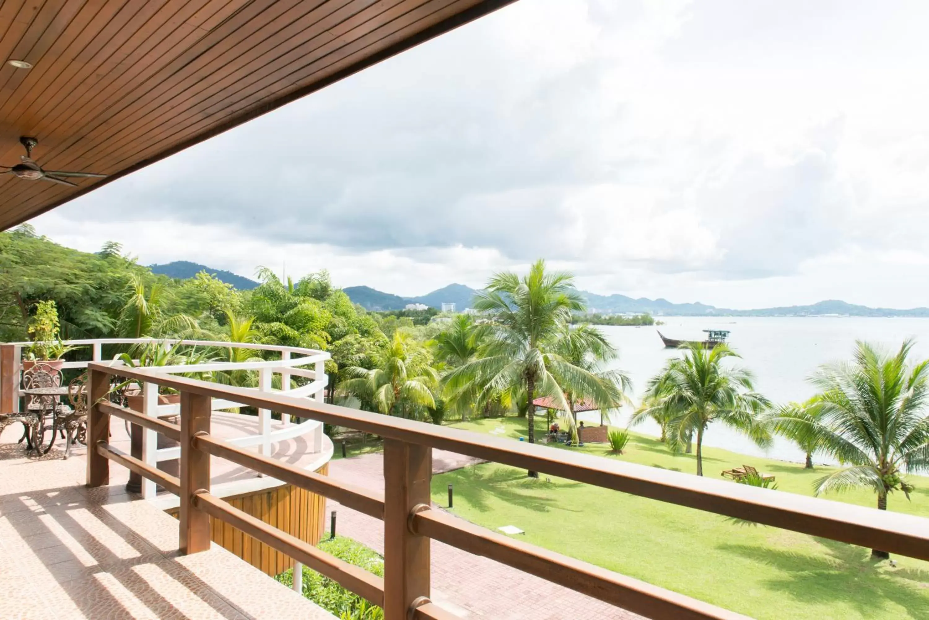 View (from property/room), Balcony/Terrace in The Ocean Residence Langkawi