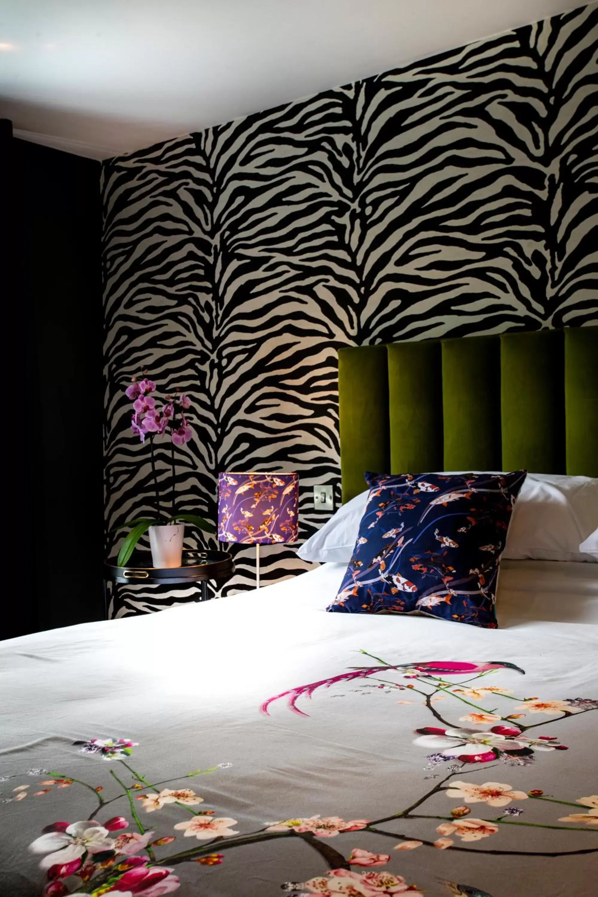 Bed in Broomhill Estate Boutique Art Hotel