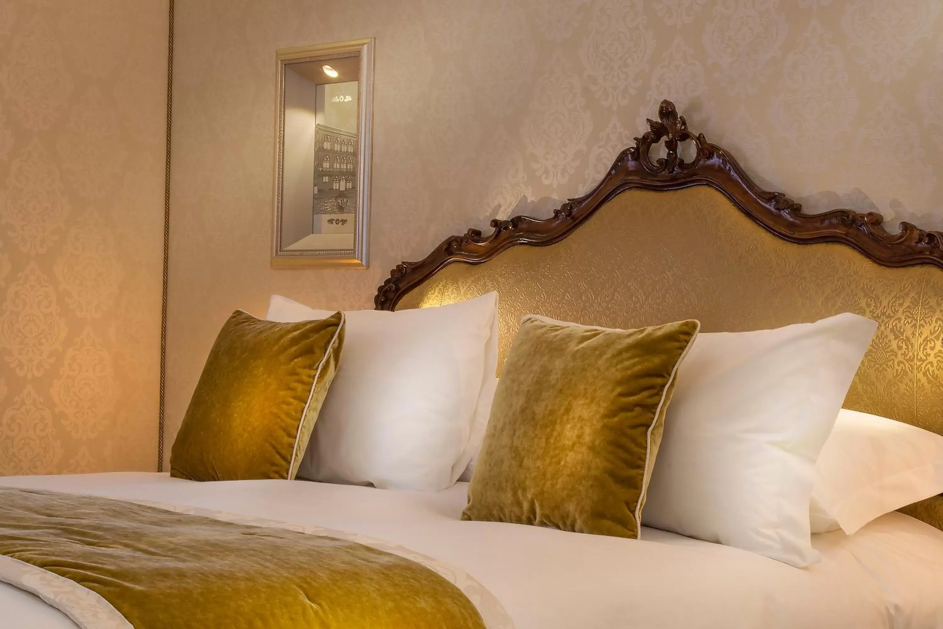 Bed, Room Photo in Hotel Papadopoli Venezia - MGallery Collection