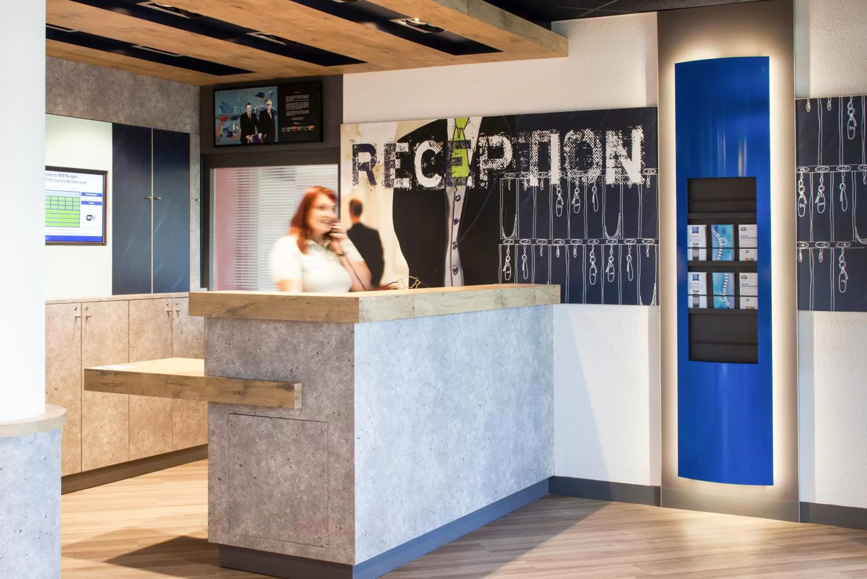 Lobby or reception, Lobby/Reception in ibis Budget Clermont Ferrand Centre Montferrand