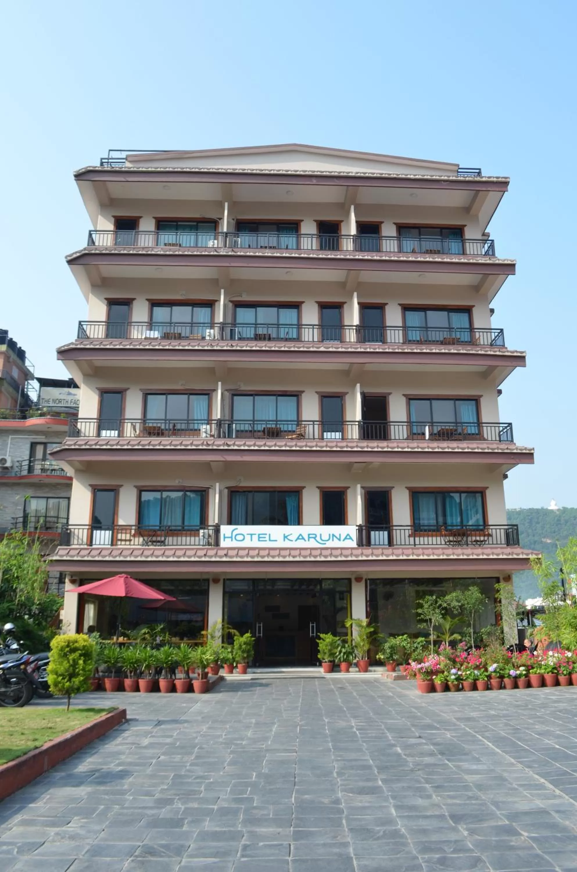 Property building in Hotel Karuna