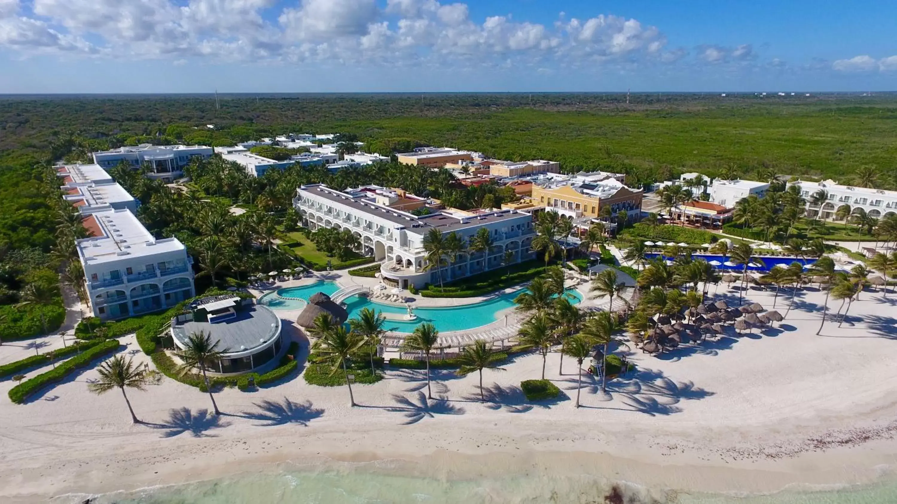 Bird's eye view, Bird's-eye View in Dreams Tulum Resort & Spa