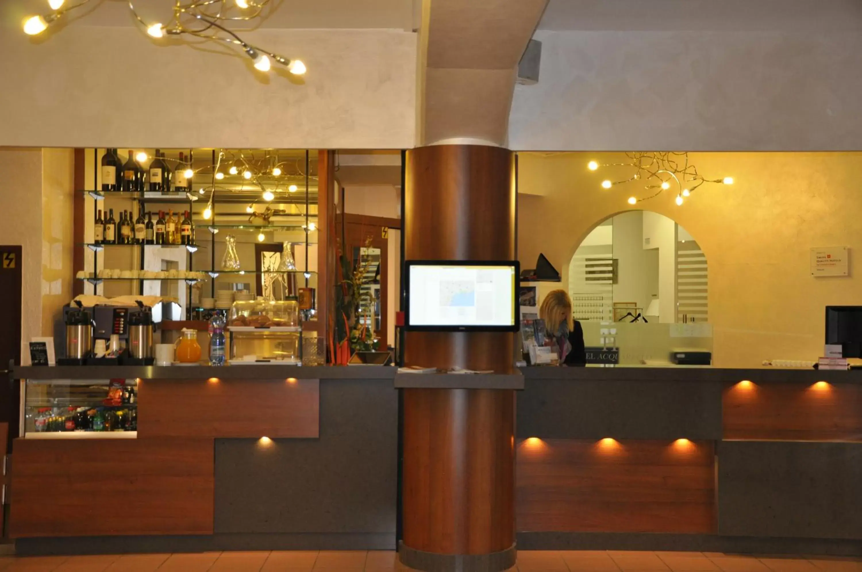 Lobby or reception in Acquarello Swiss Quality Hotel Lobby or reception in Acquarello Swiss Quality Hotel