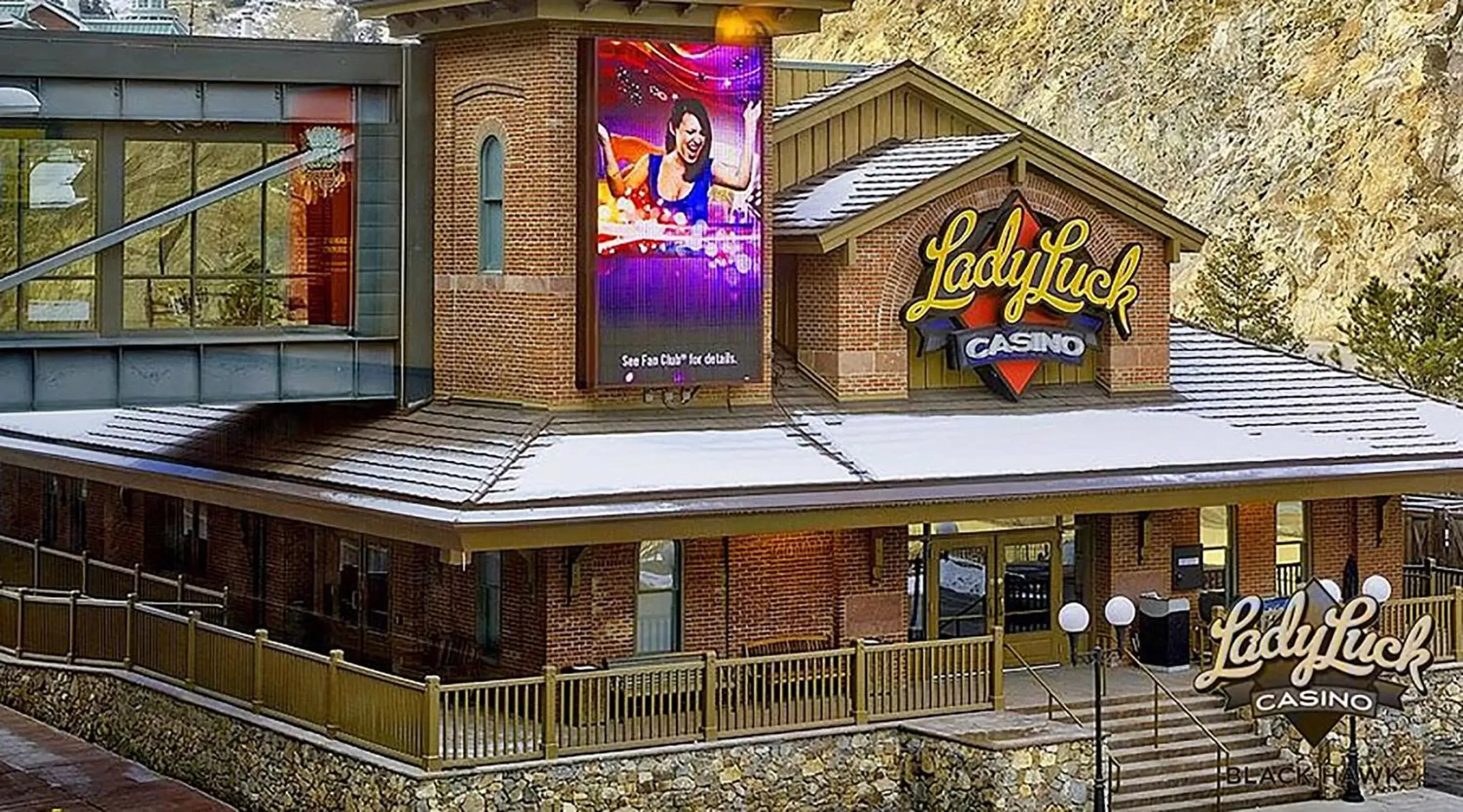 Facade/entrance in Lady Luck Casino Black Hawk