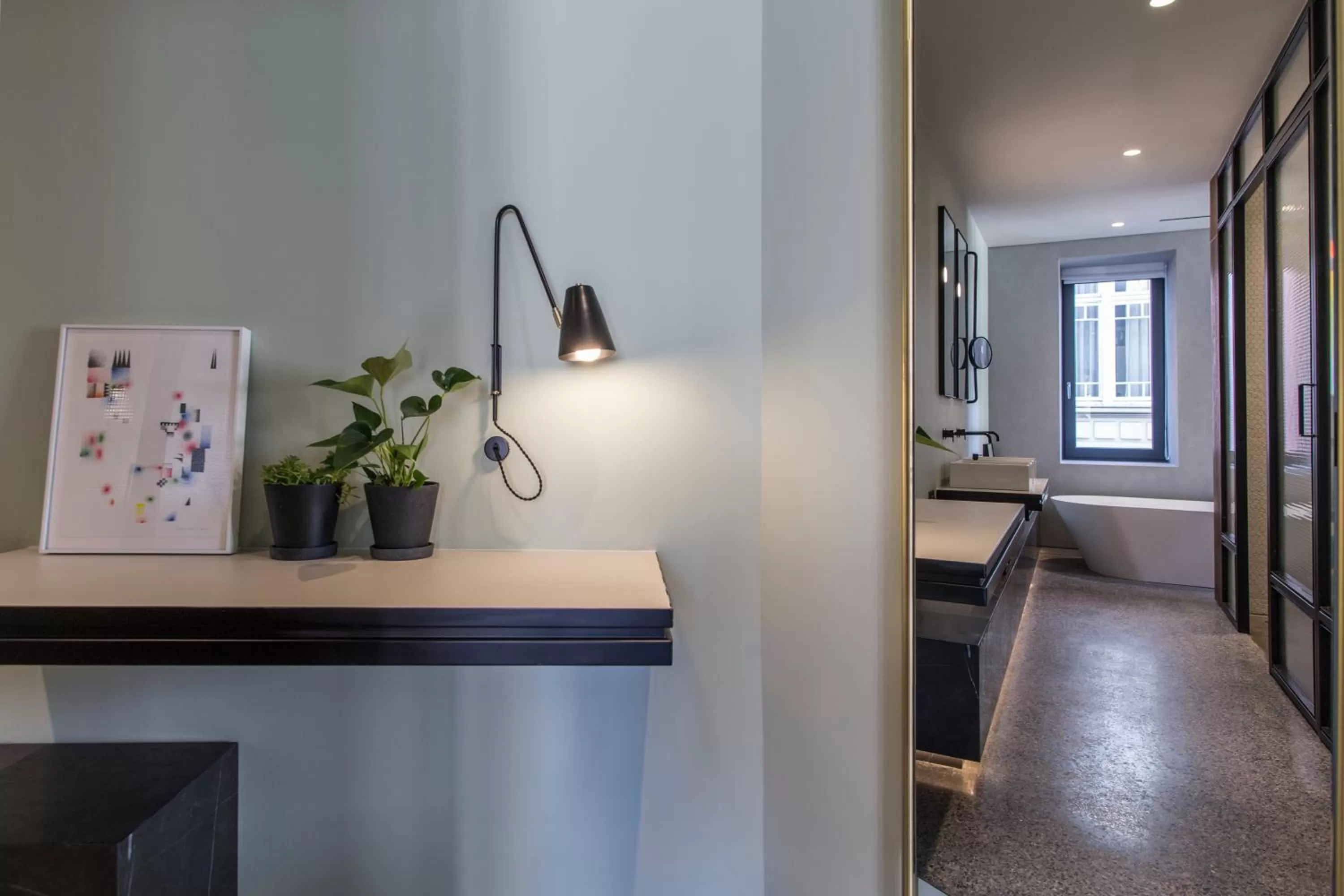 Shower in Perianth Hotel, a Member of Design Hotels