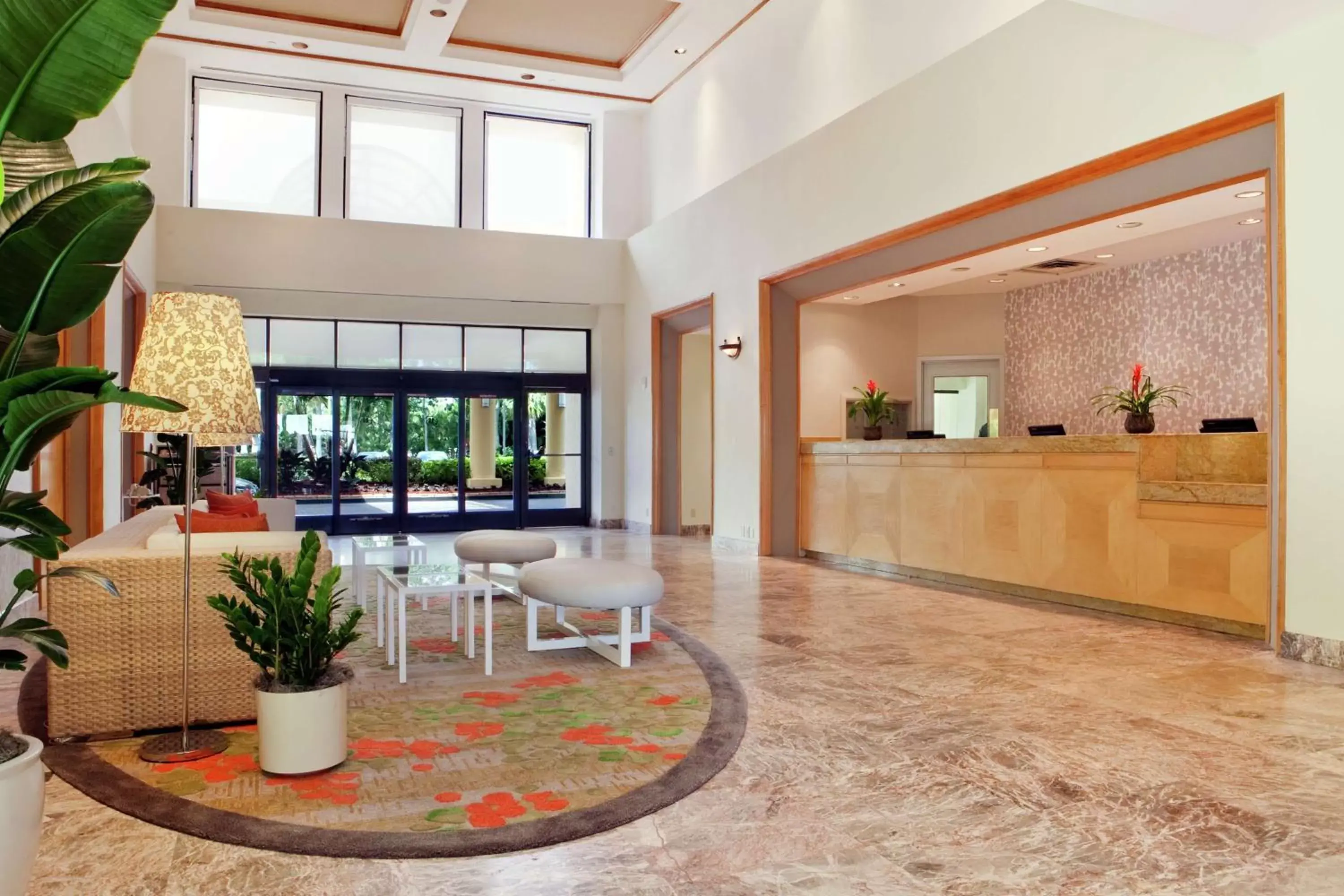 Lobby or reception, Lobby/Reception in Hilton Boca Raton Suites