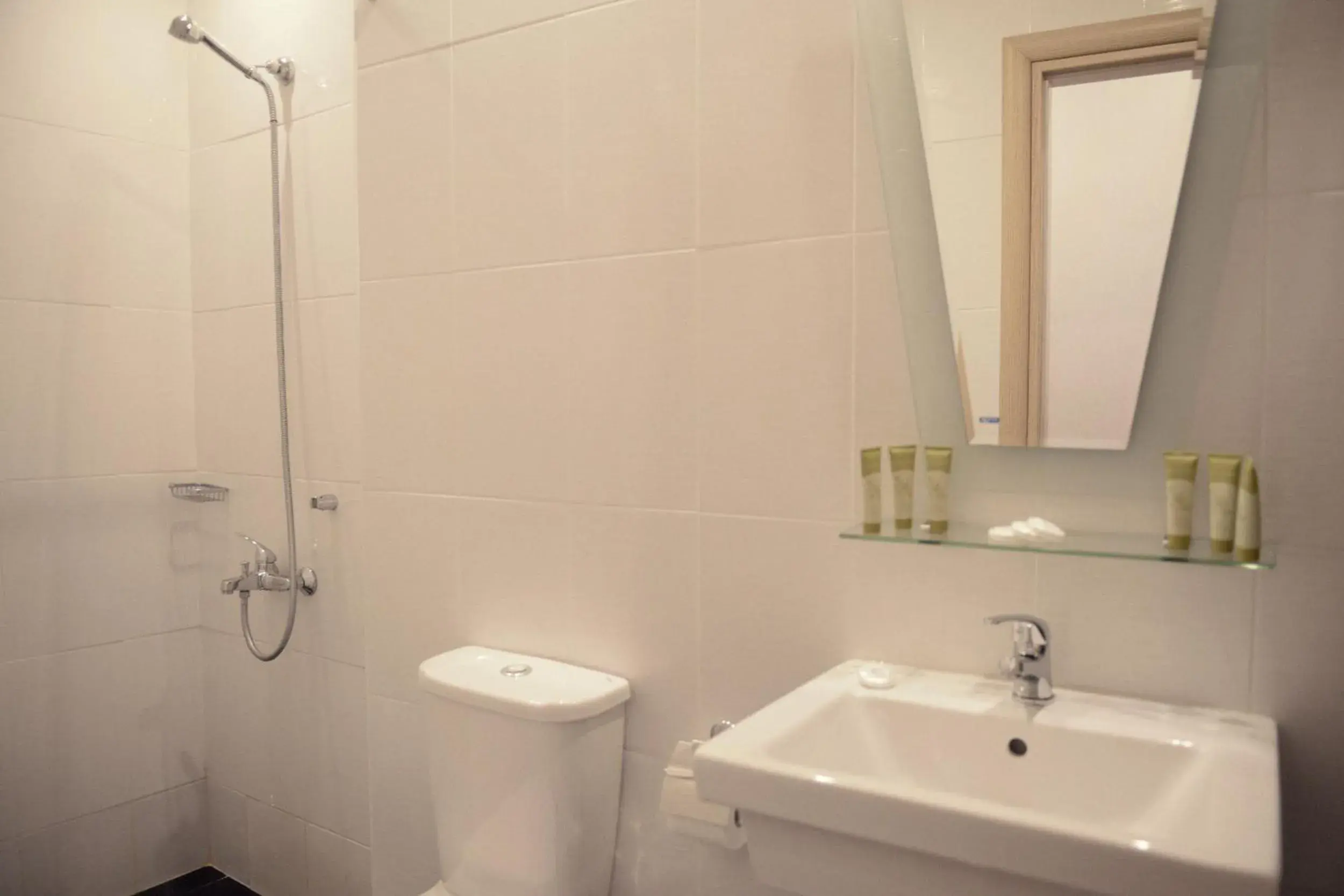 Shower, Bathroom in Phidias Hotel