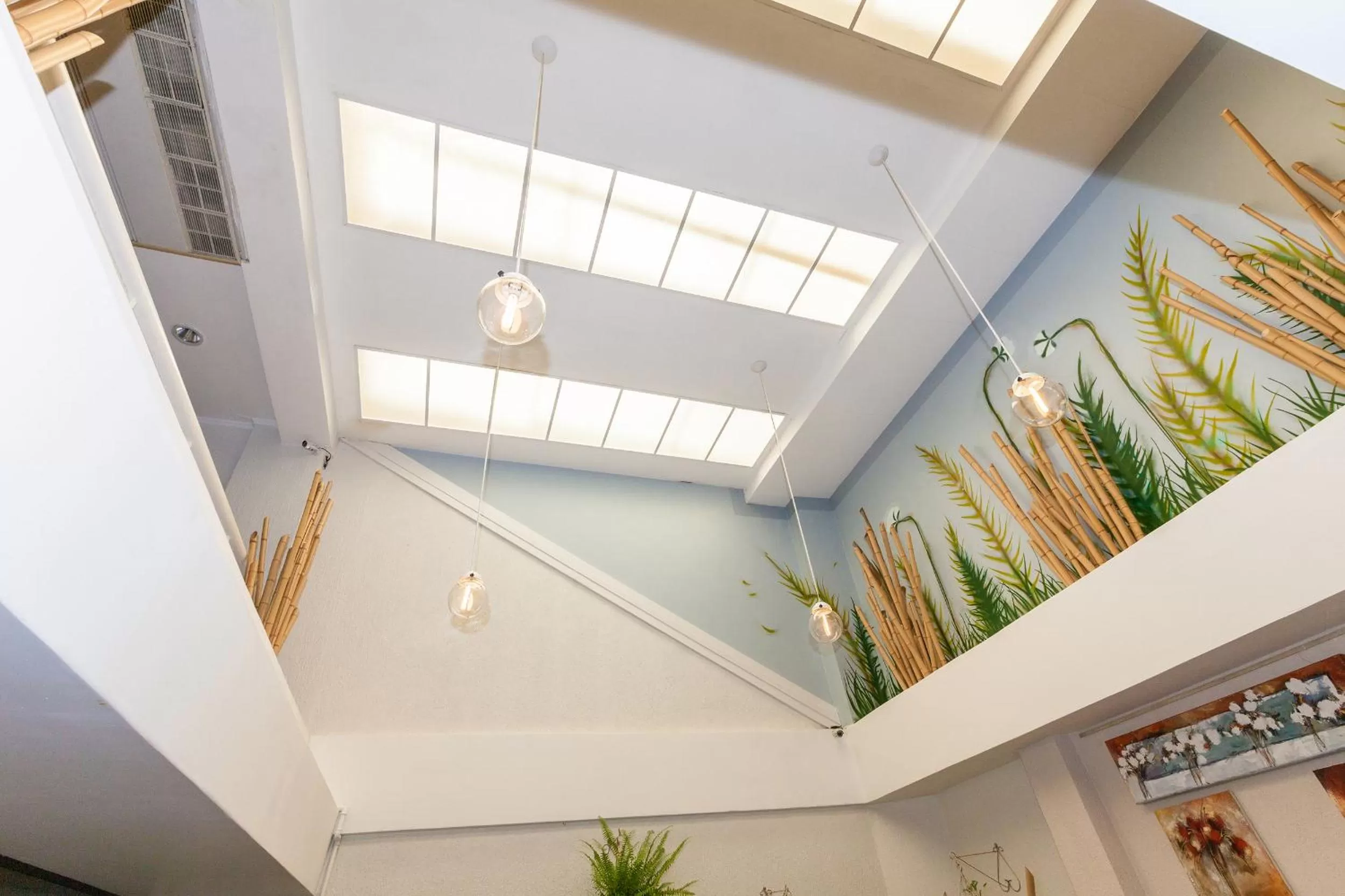 Decorative detail in Tri Hotel Smart Caxias