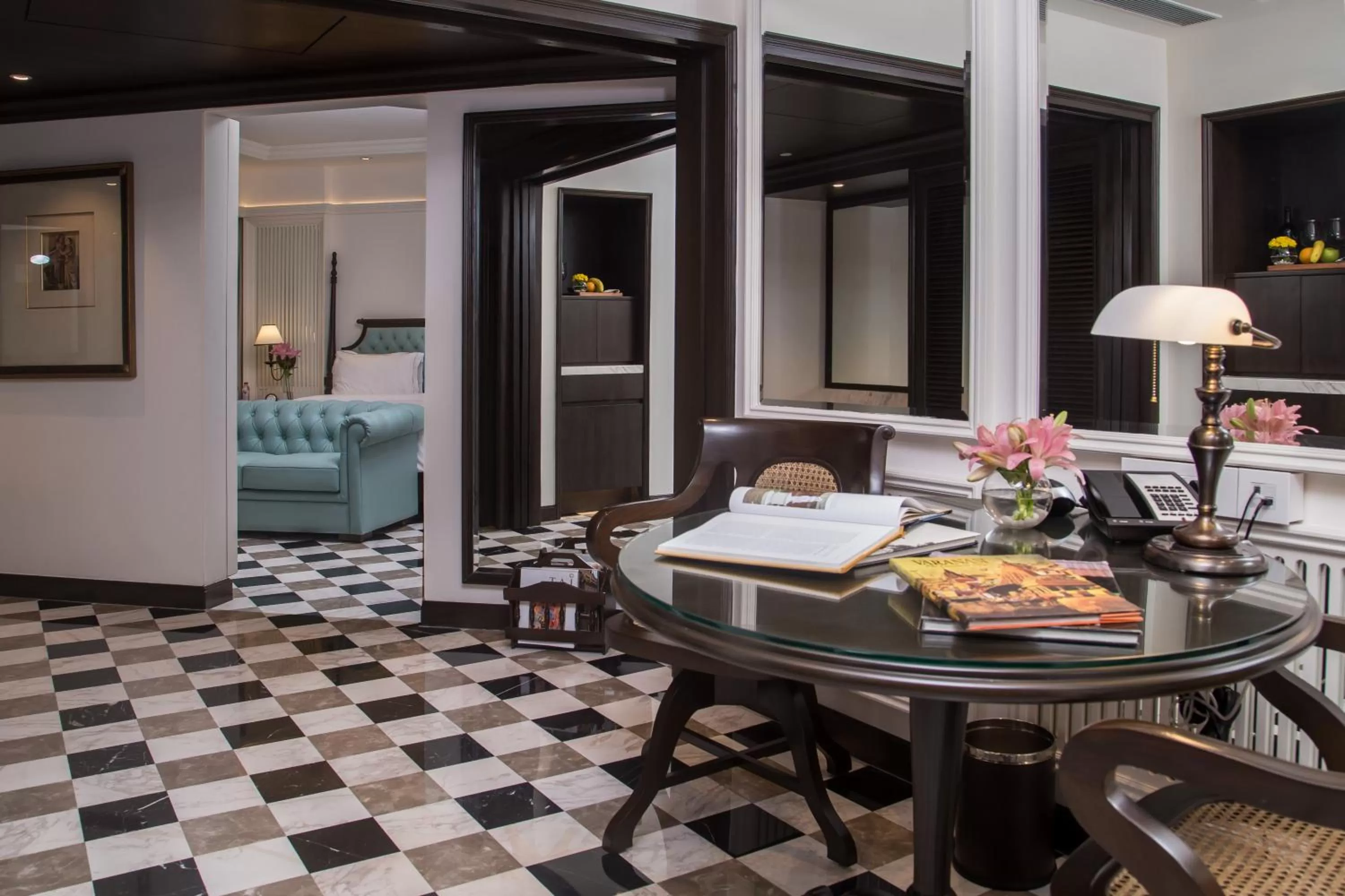 Dining area in Taj Bengal