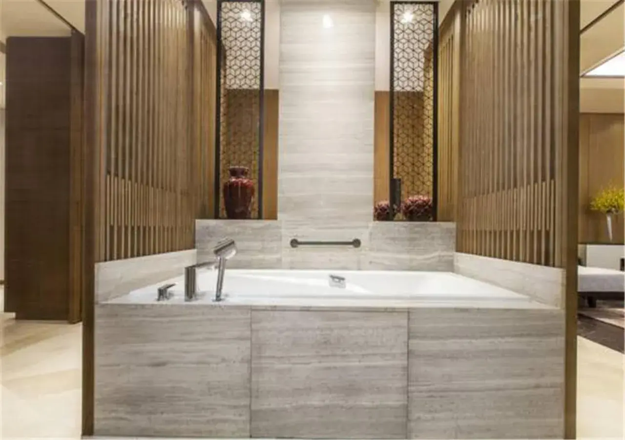 Shower, Bathroom in Ascott Riverside Garden Beijing