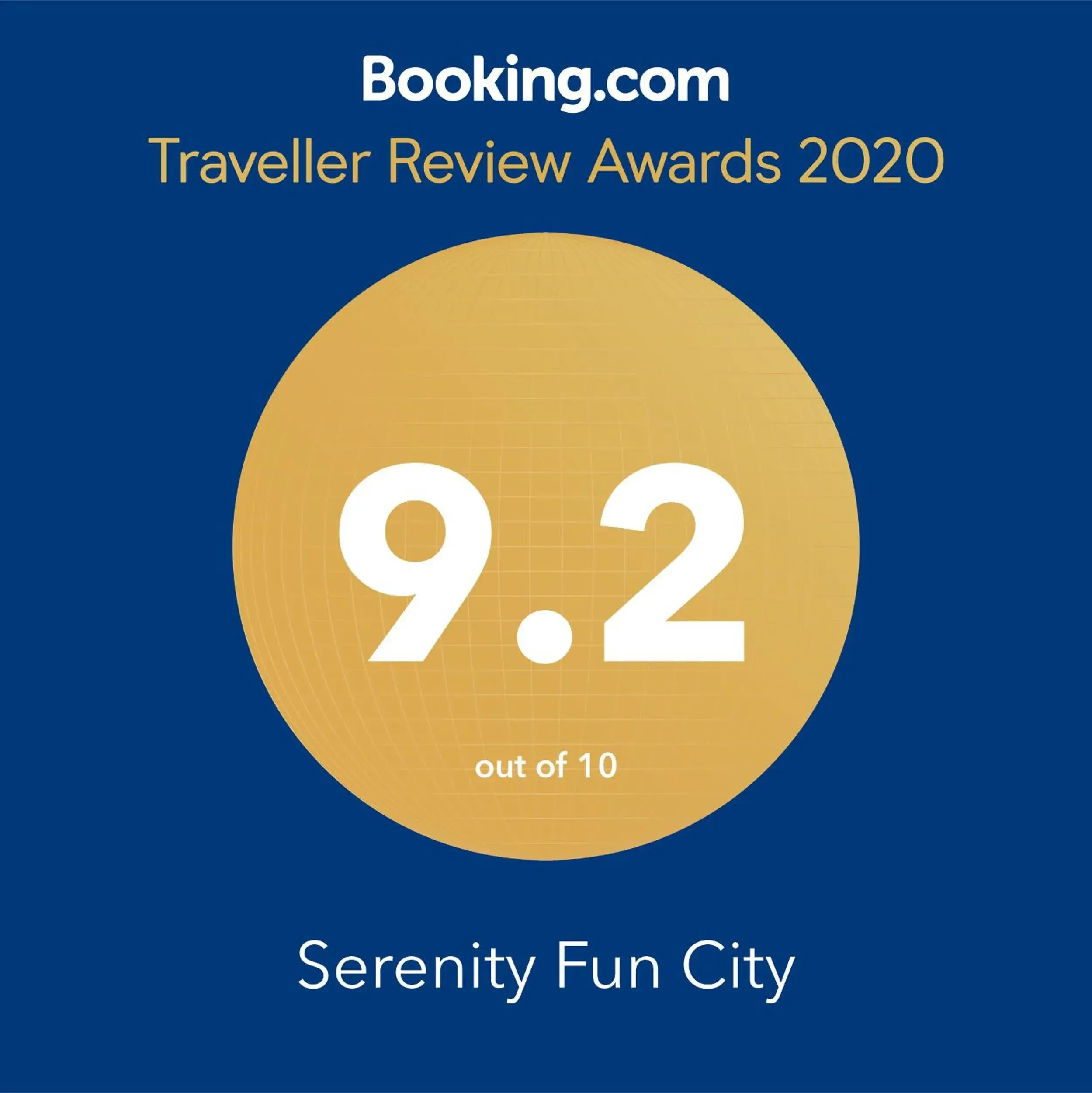 Certificate/Award in Serenity Fun City