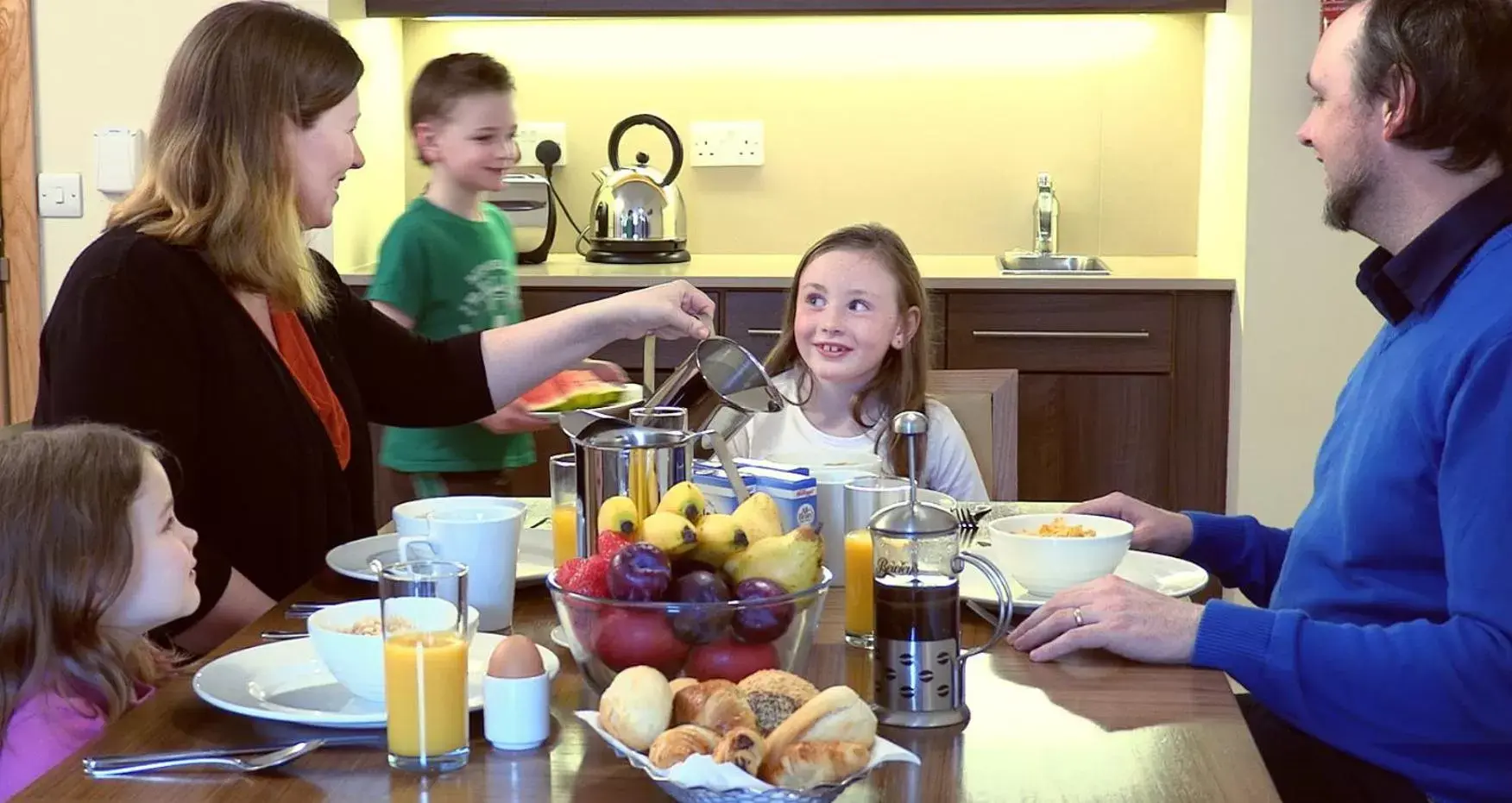 Family in Hotel Killarney