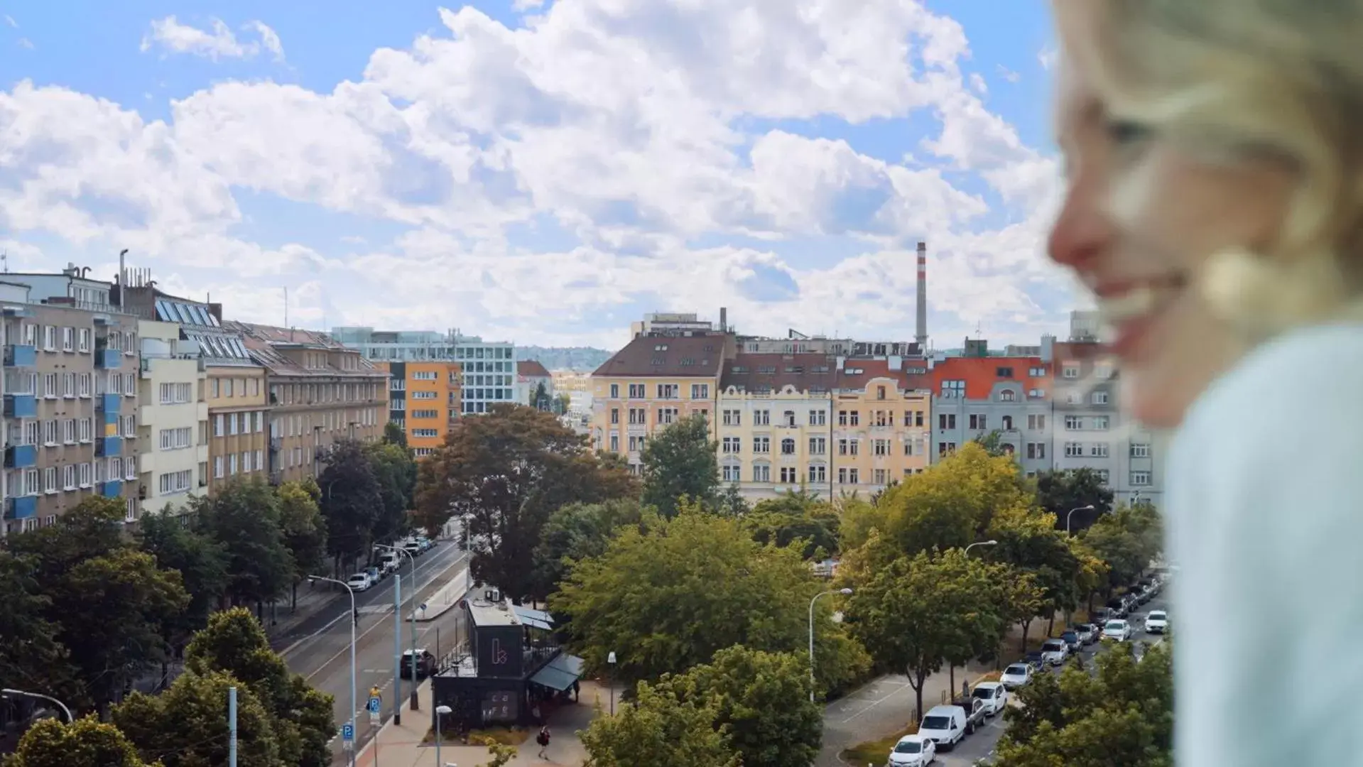 City view in Plaza Prague Hotel - Czech Leading Hotels