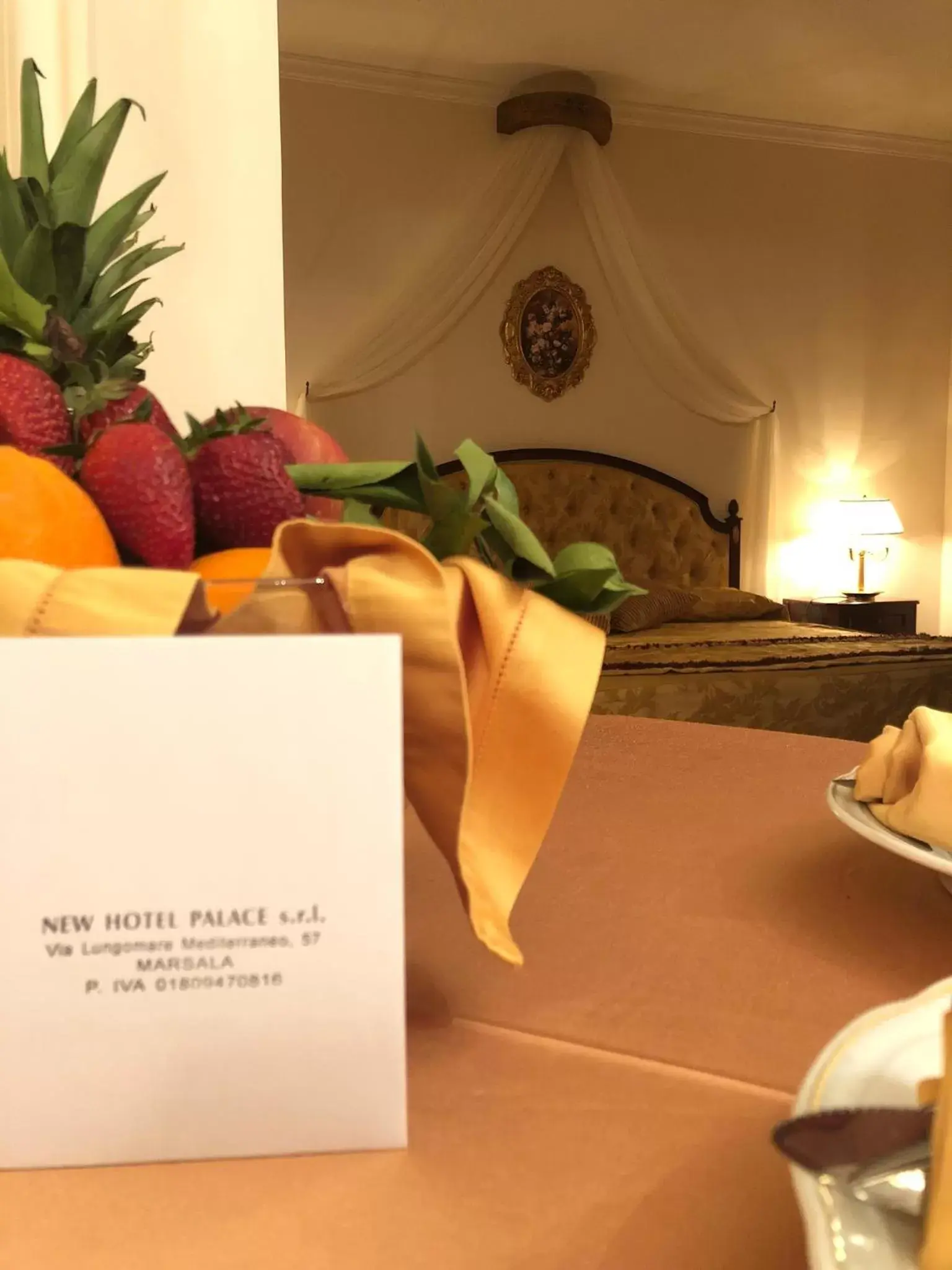 Bed in Grand Hotel Palace Bed in Grand Hotel Palace