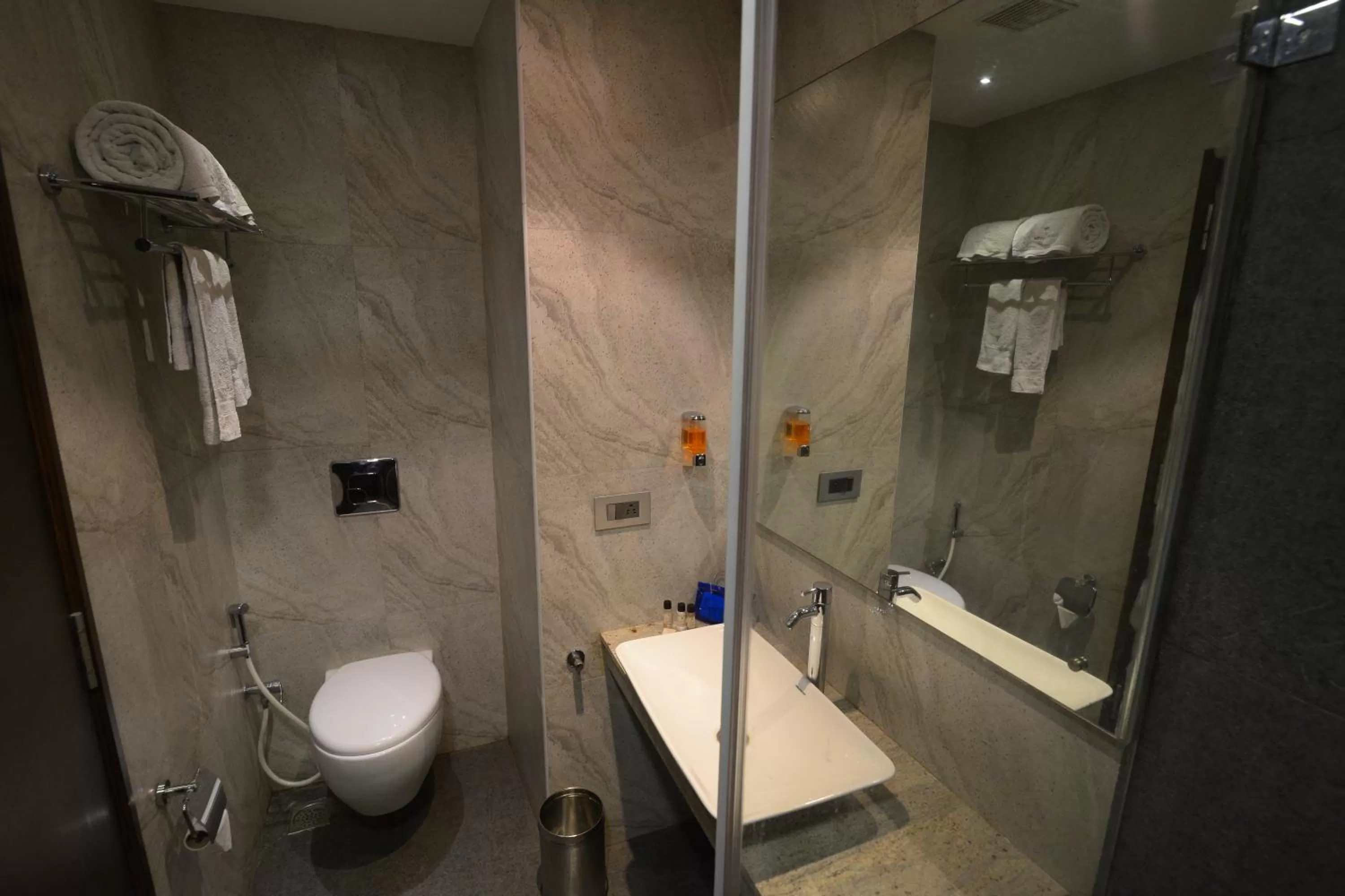 Toilet in Astoria Hotels Madurai