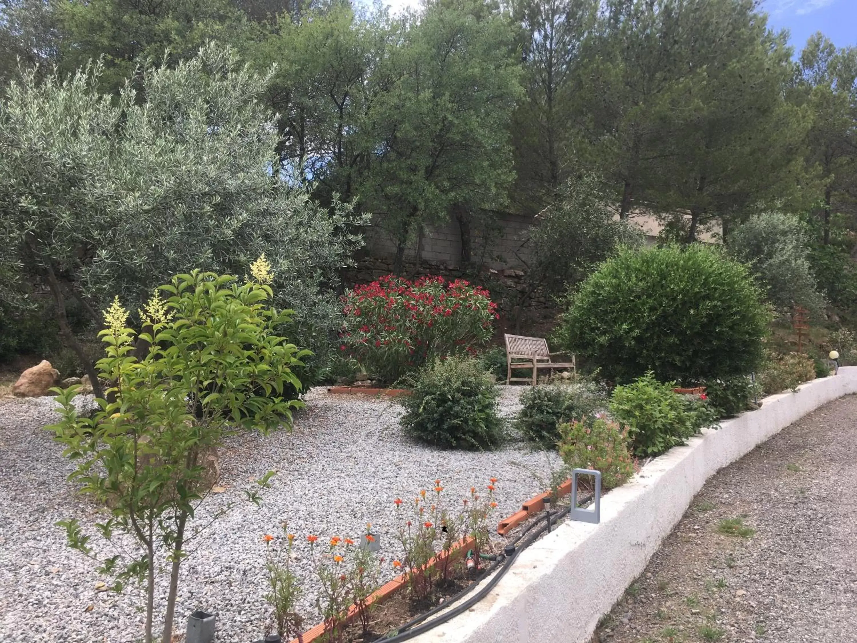 Garden in La Villa Du Menhir