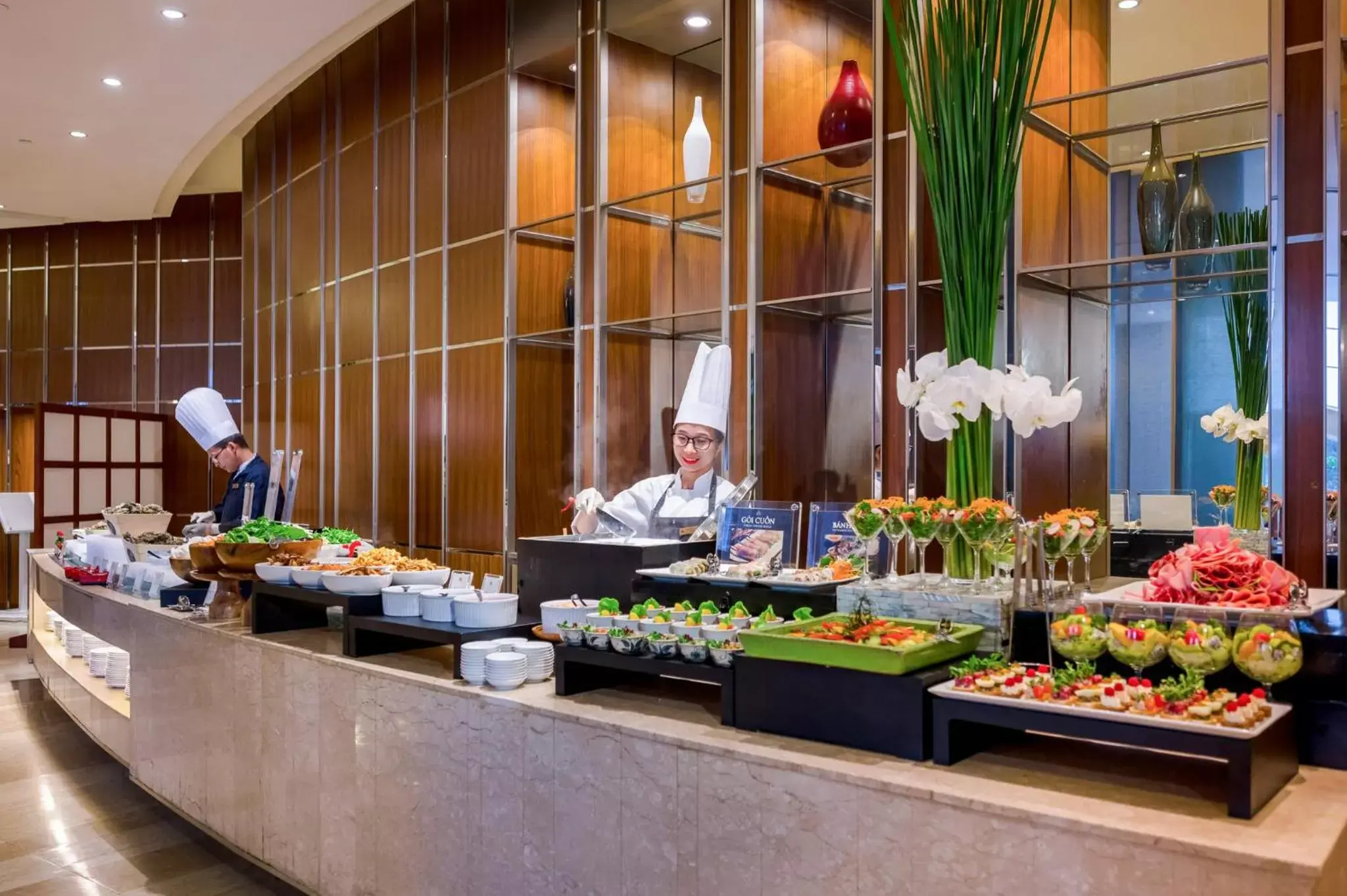 Dining area in Hotel Nikko Saigon