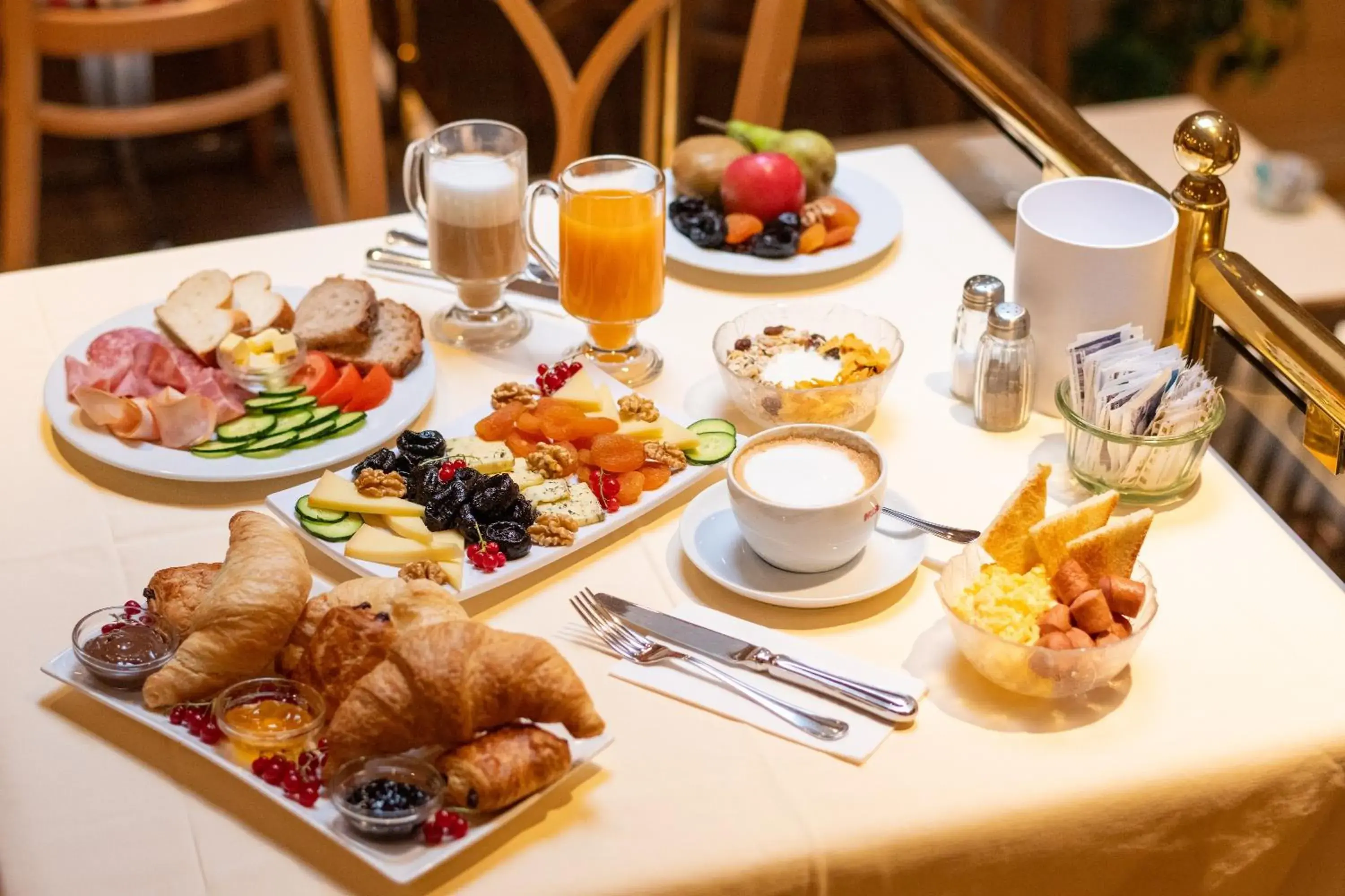 Breakfast in Hotel Grindelwalderhof