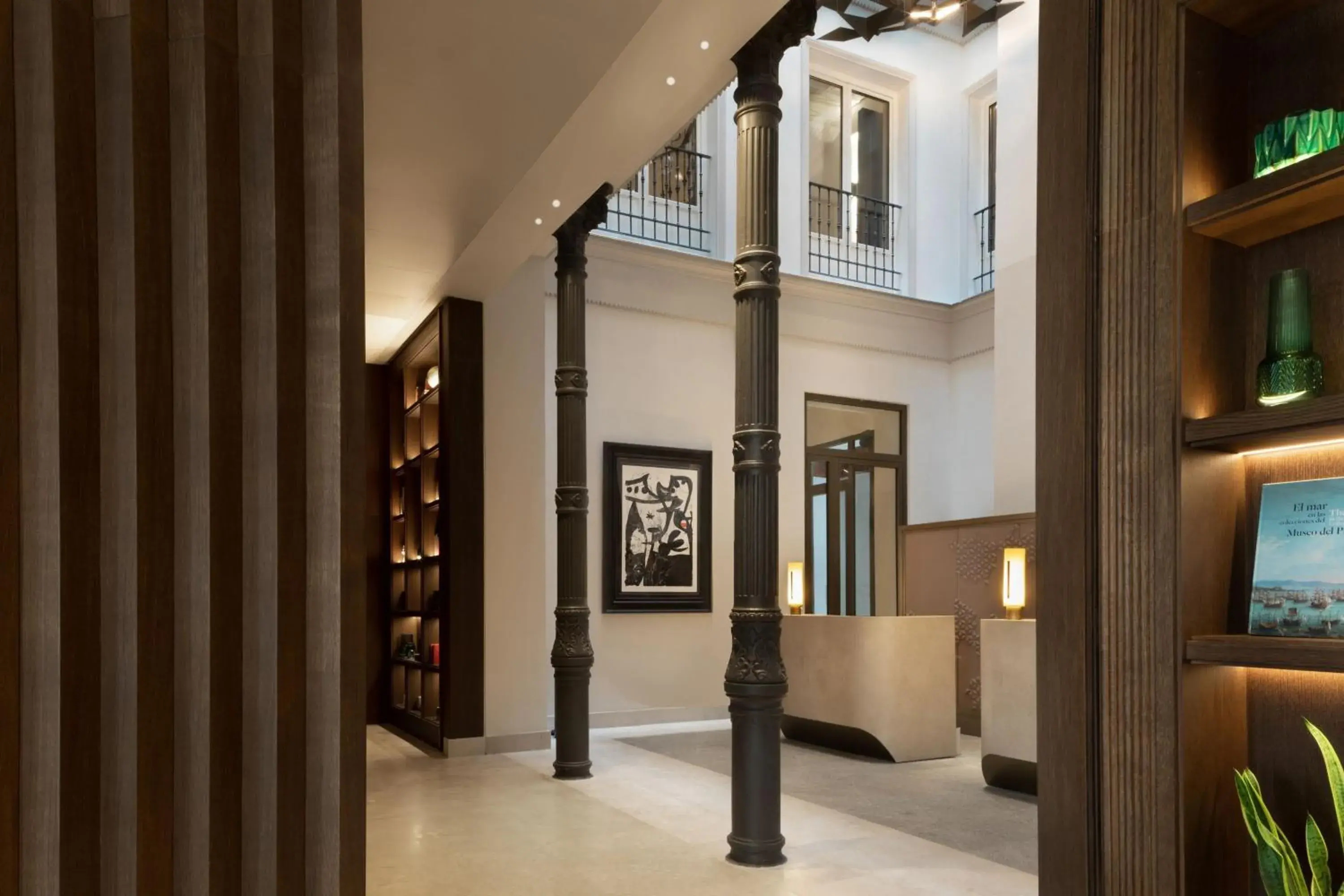Lobby or reception in JW Marriott Hotel Madrid
