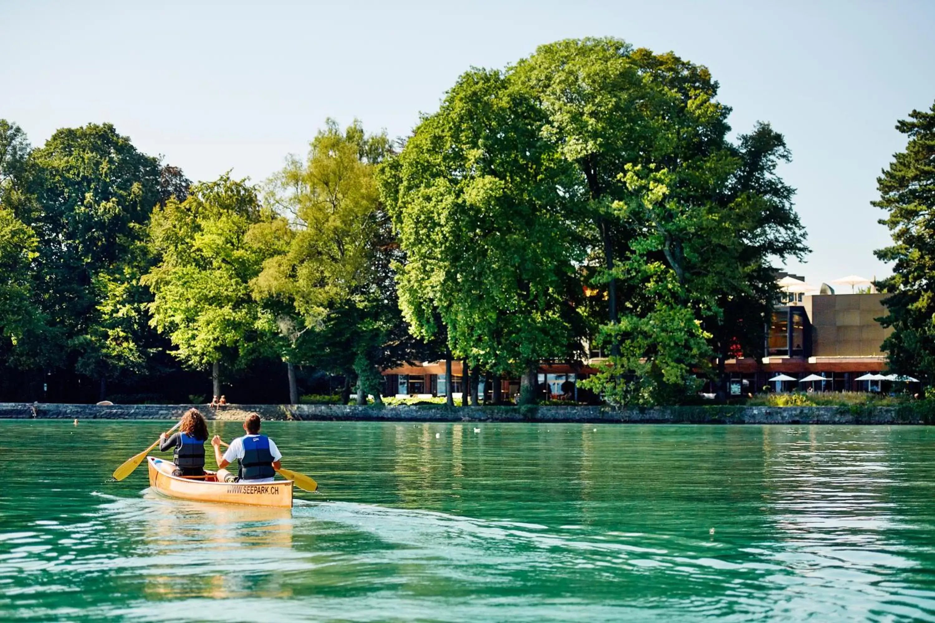 Canoeing in Hotel Seepark Thun