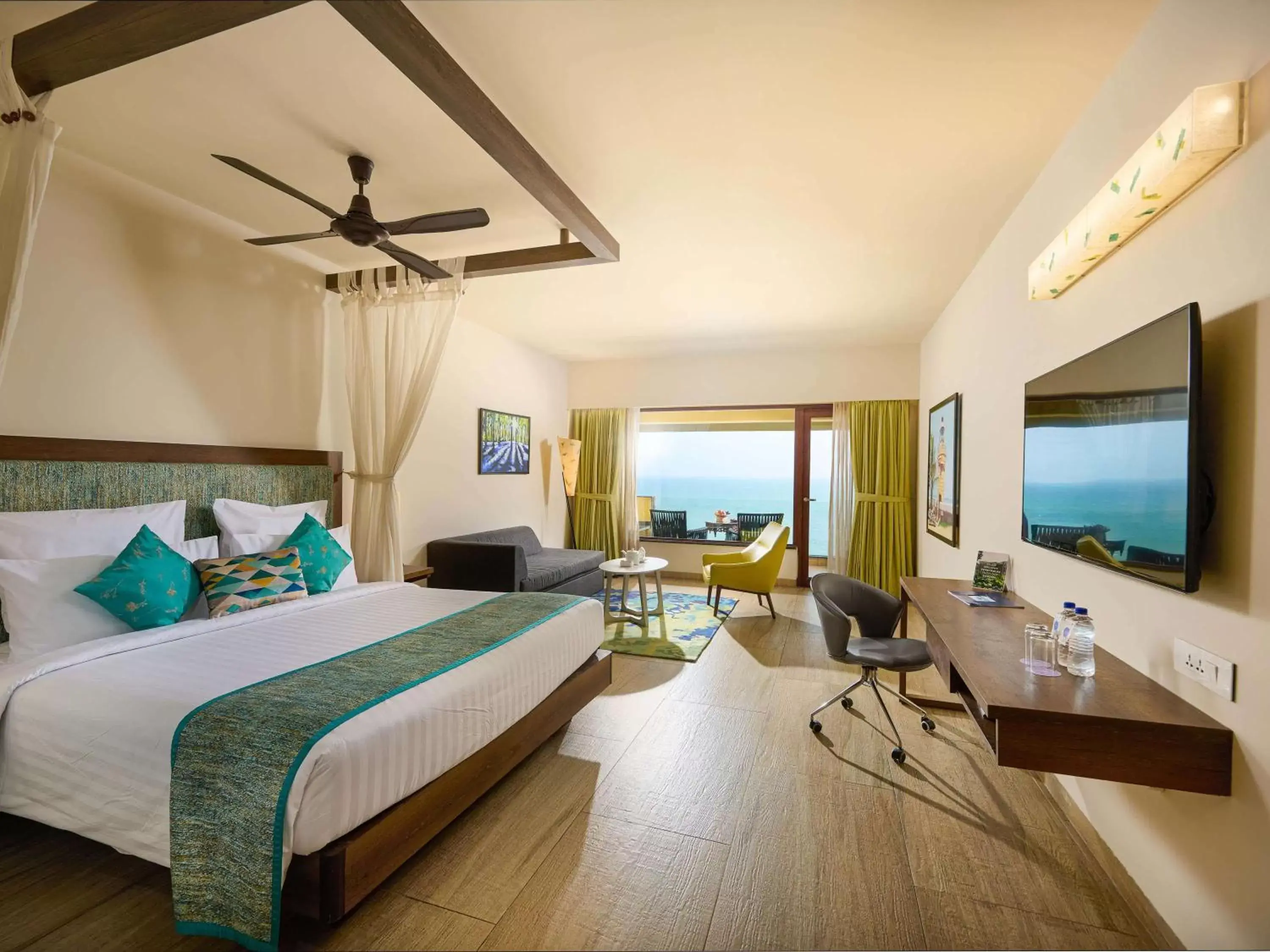 Bedroom in The Bheemli Resort Visakhapatnam by AccorHotels