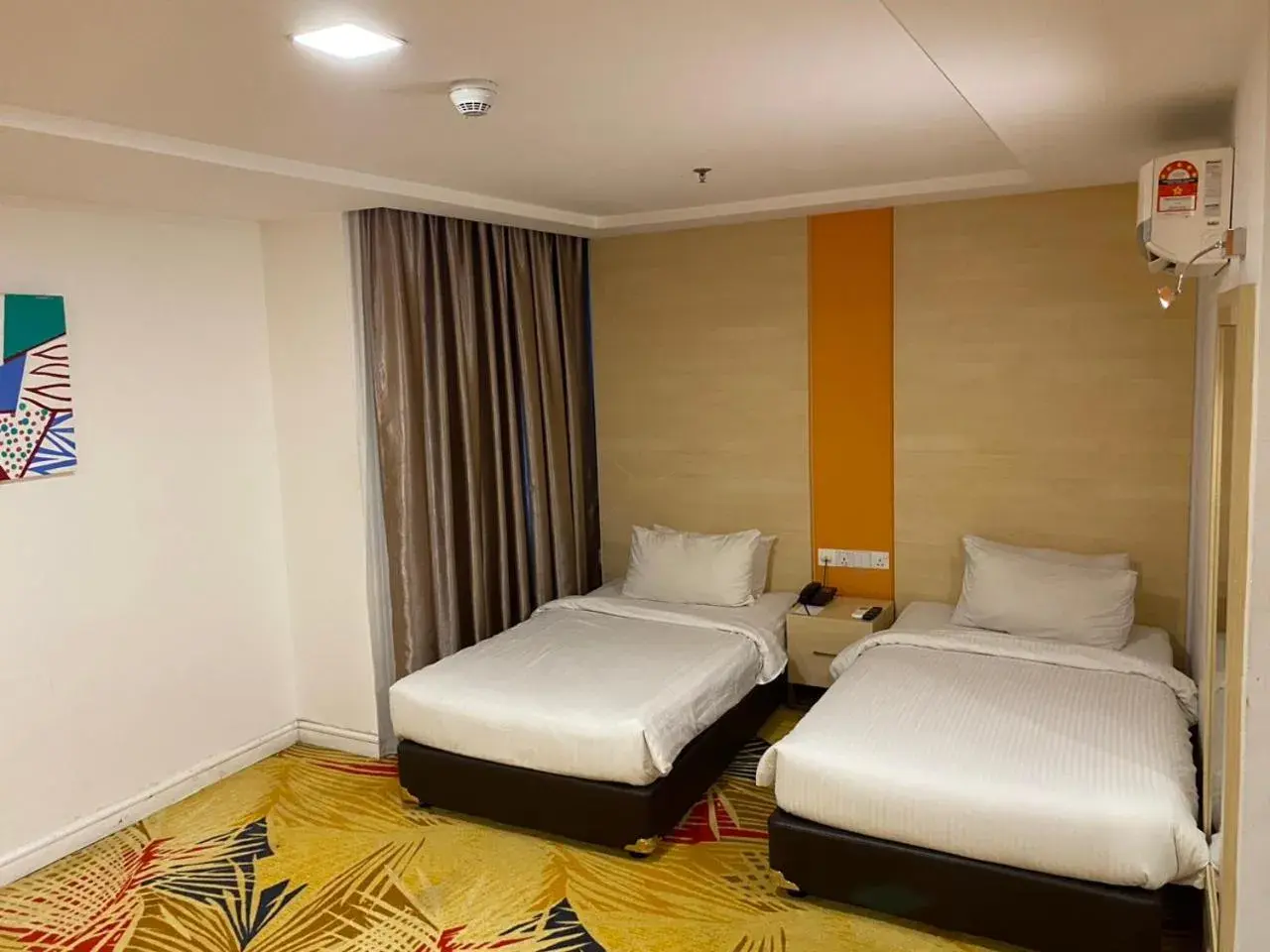 Bed in De Palma Hotel Shah Alam