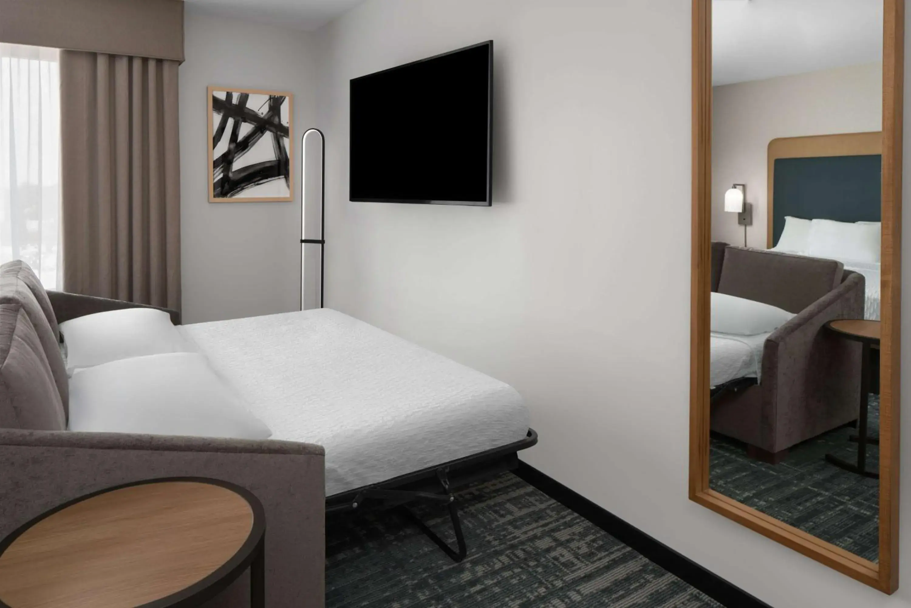 Bed in Homewood Suites By Hilton Charlotte Uptown First Ward