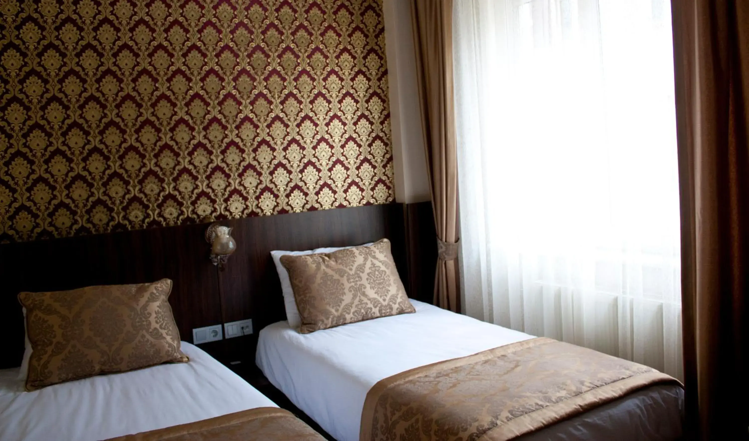 Bed in Istanbul Central Hotel