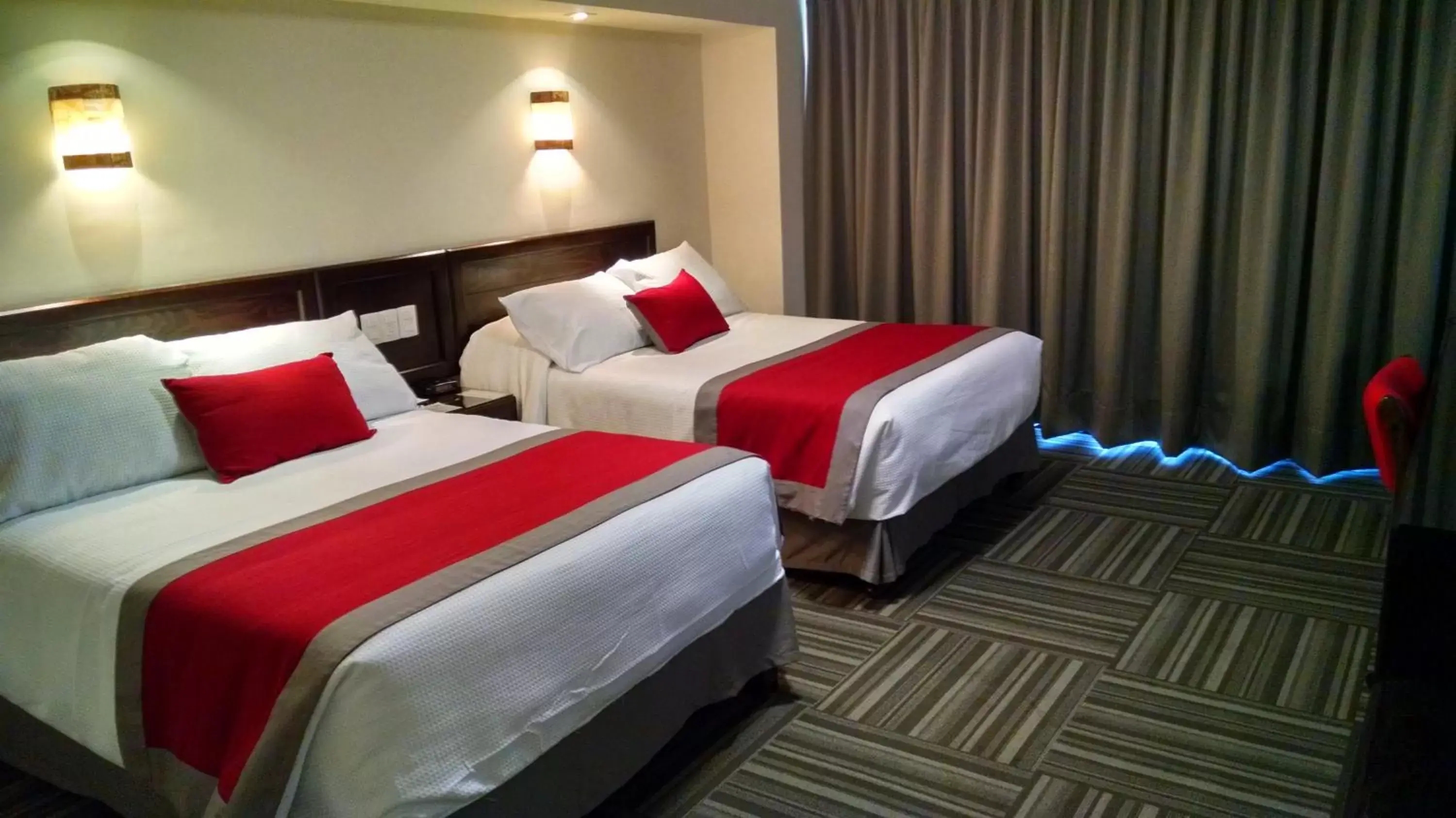 King Room with Two King Beds - Non-Smoking in Ramada Plaza by Wyndham Leon