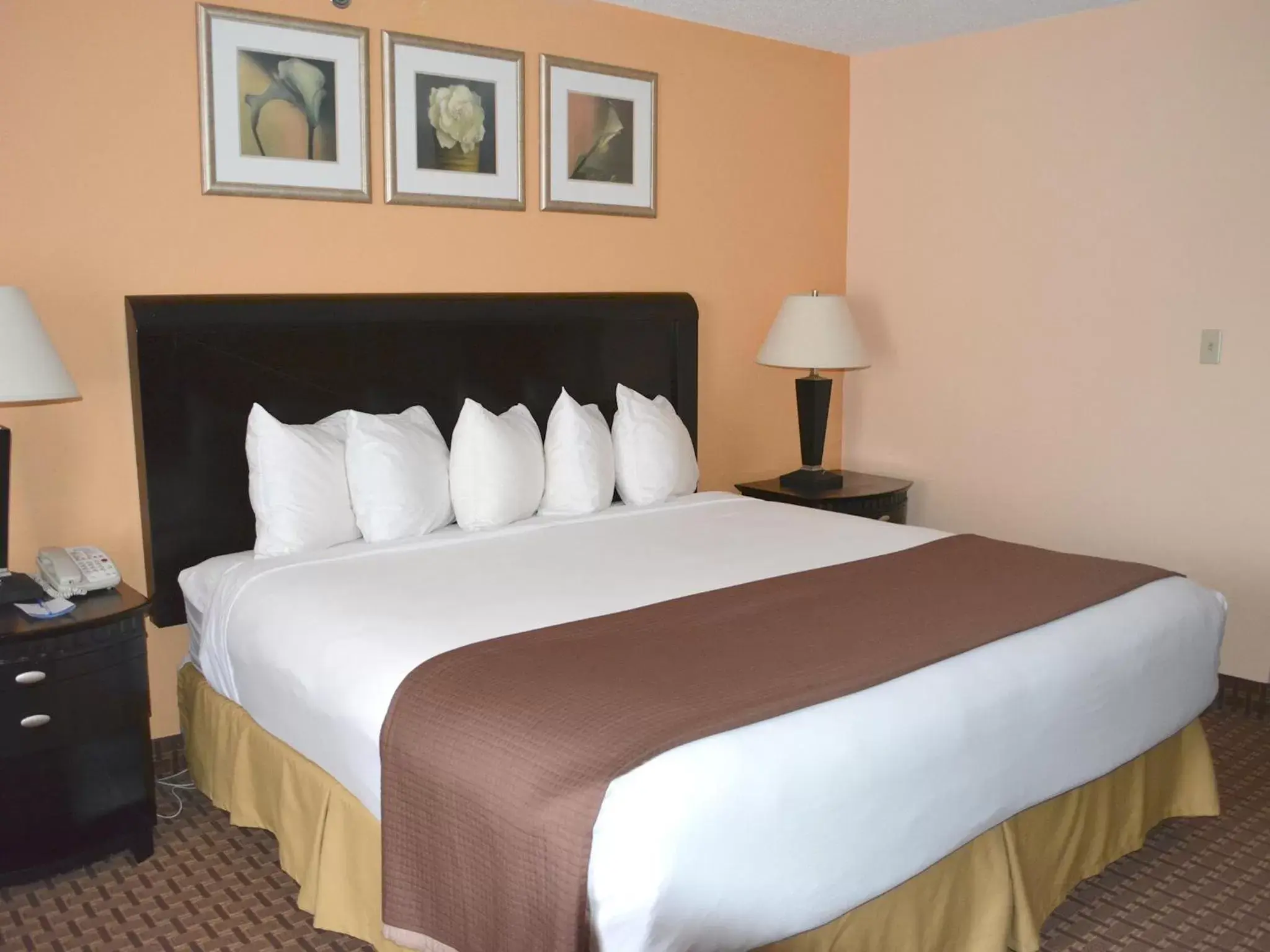 Photo of the whole room, Bed in Baymont by Wyndham East Windsor Bradley Airport