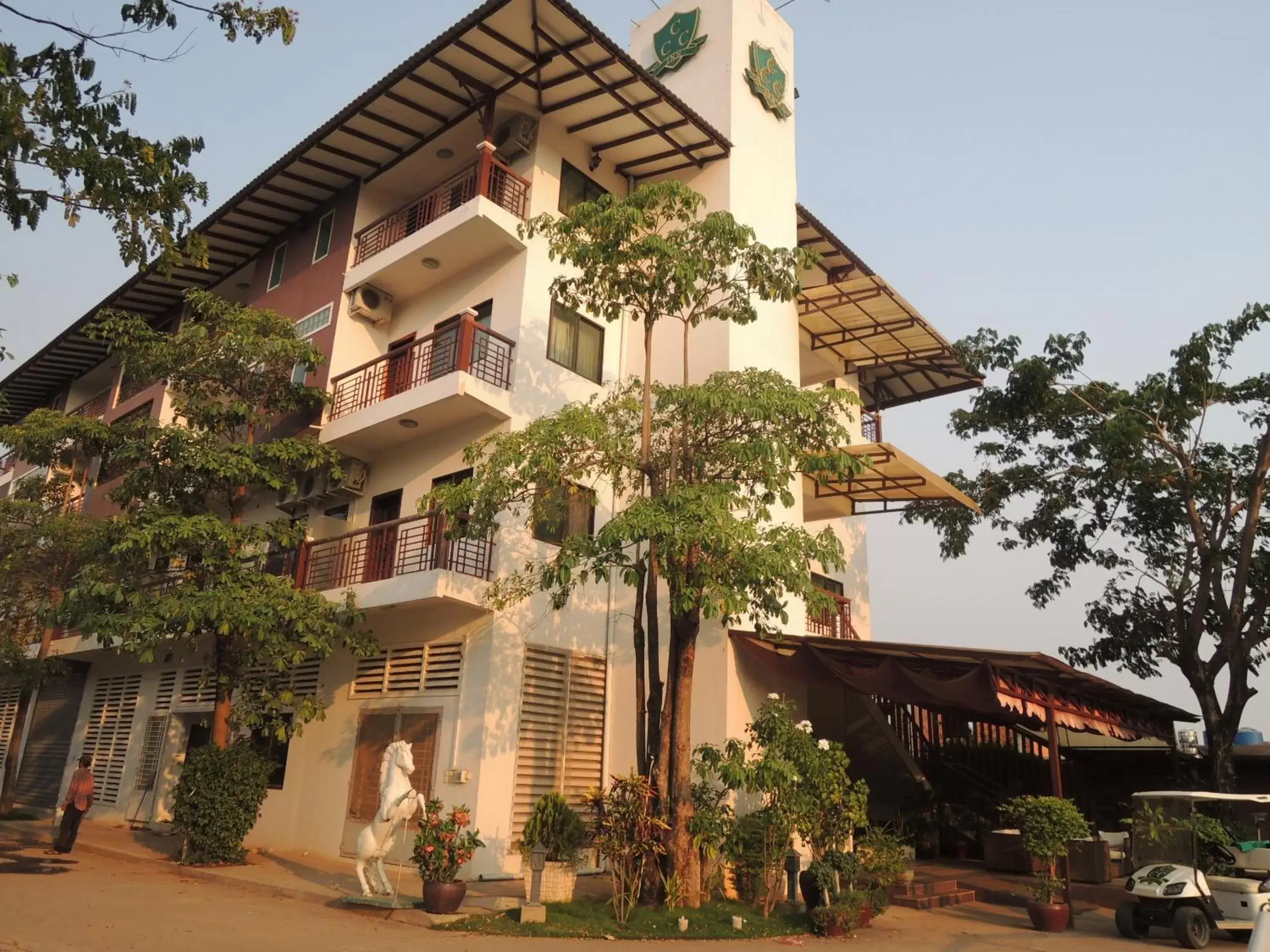 Property Building in Cambodian Country Club