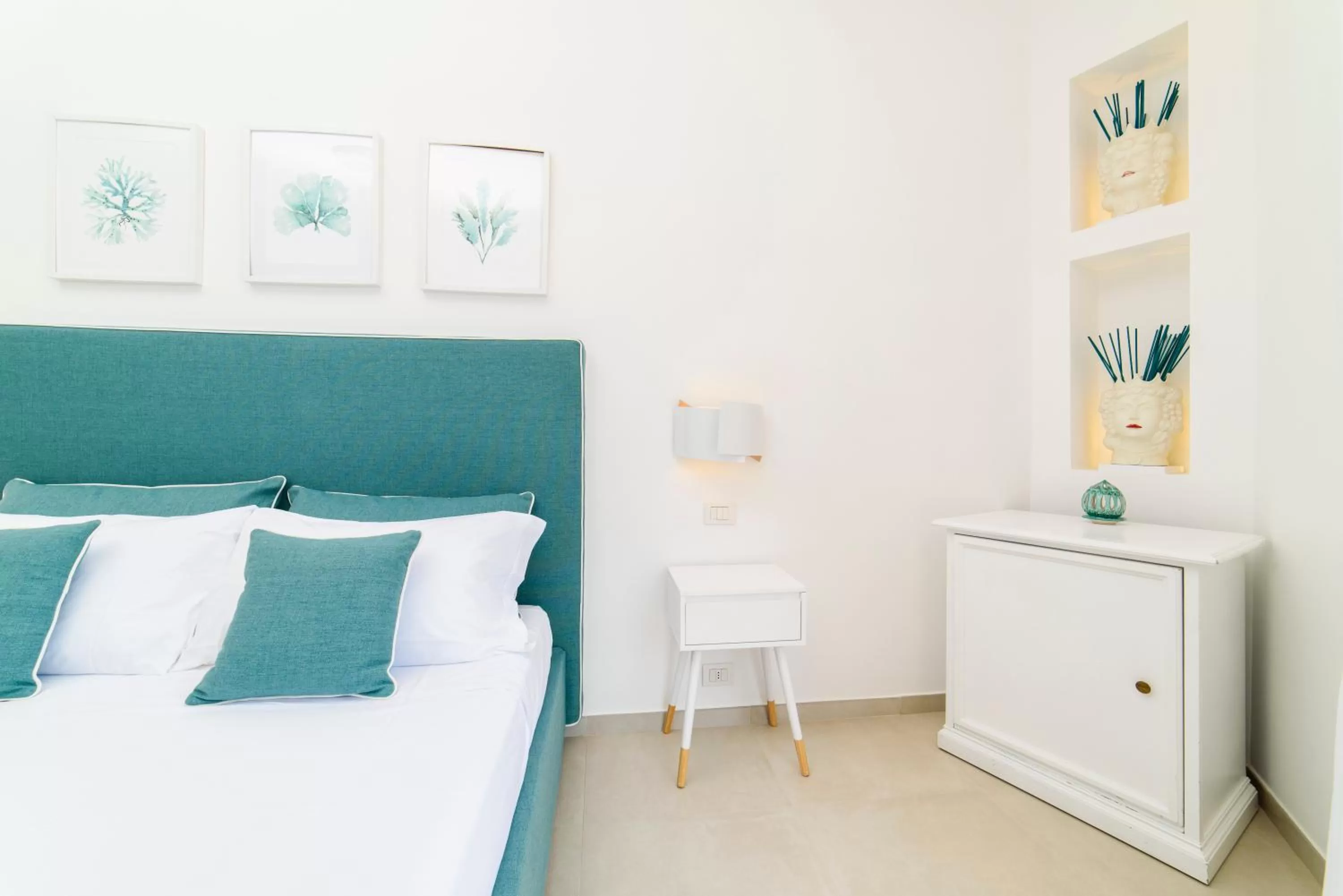 Bed in Residenza Al Pesce D'Oro