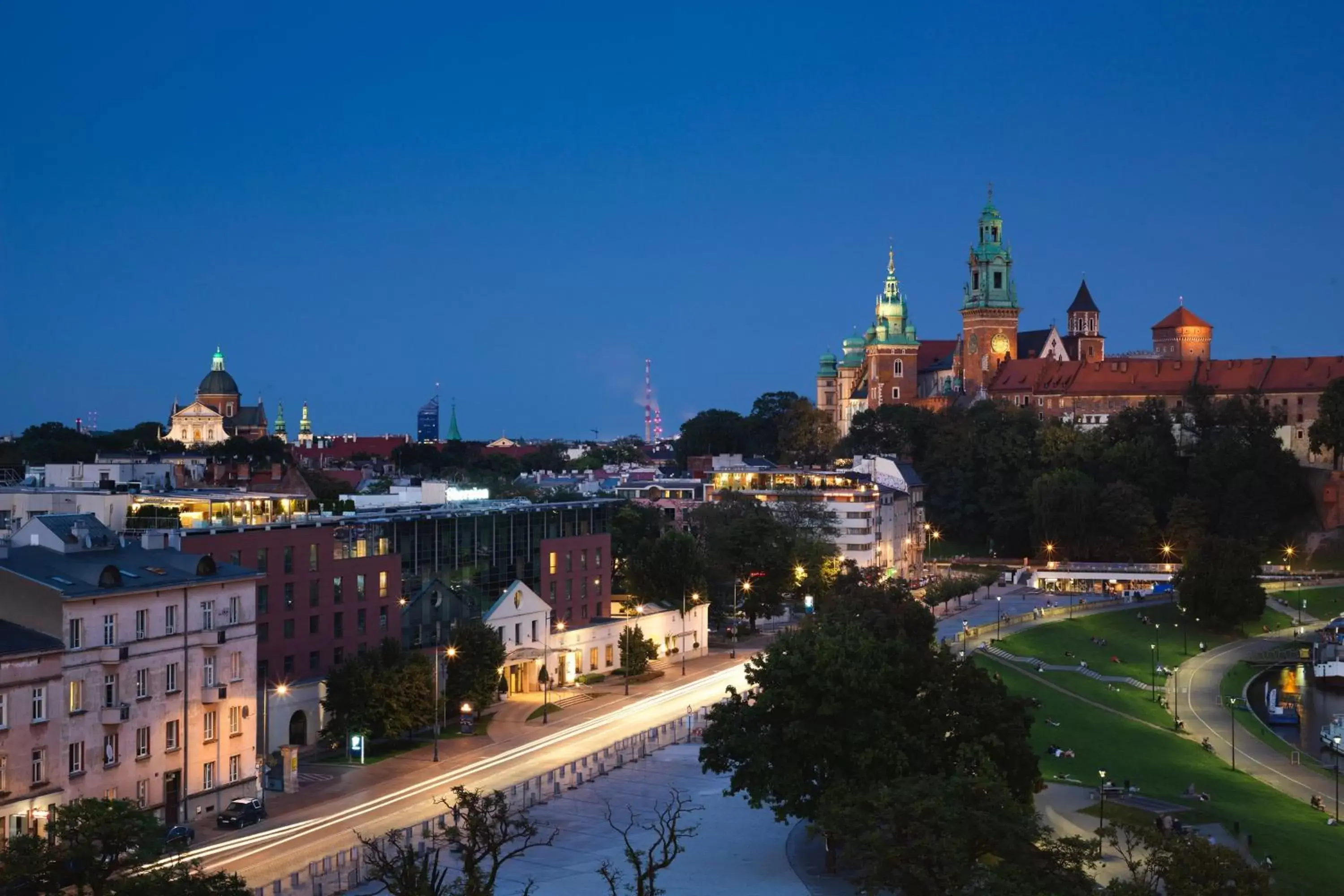 Property building in Sheraton Grand Krakow