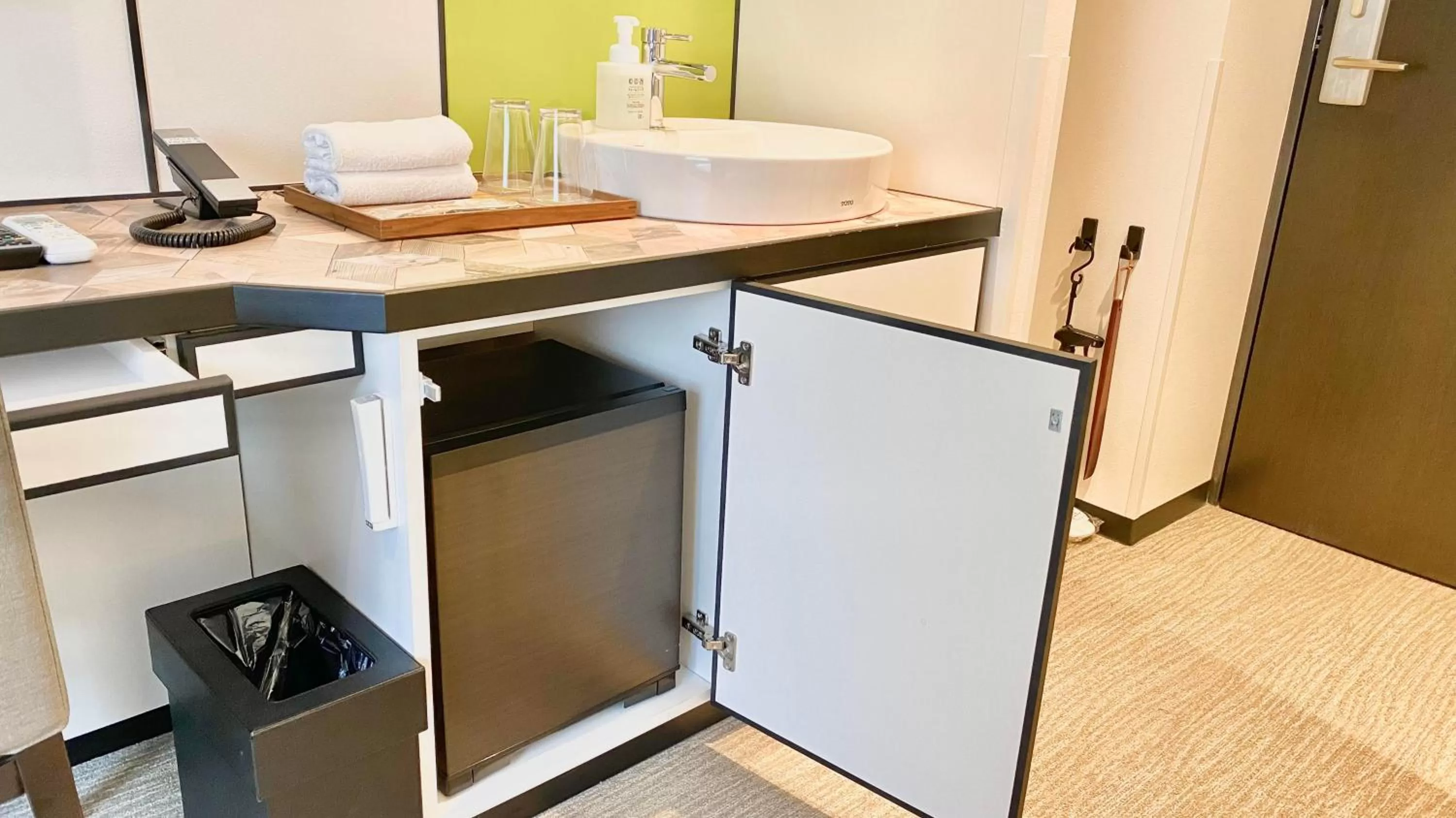 Area and facilities in Henn na Hotel Osaka Shinsaibashi