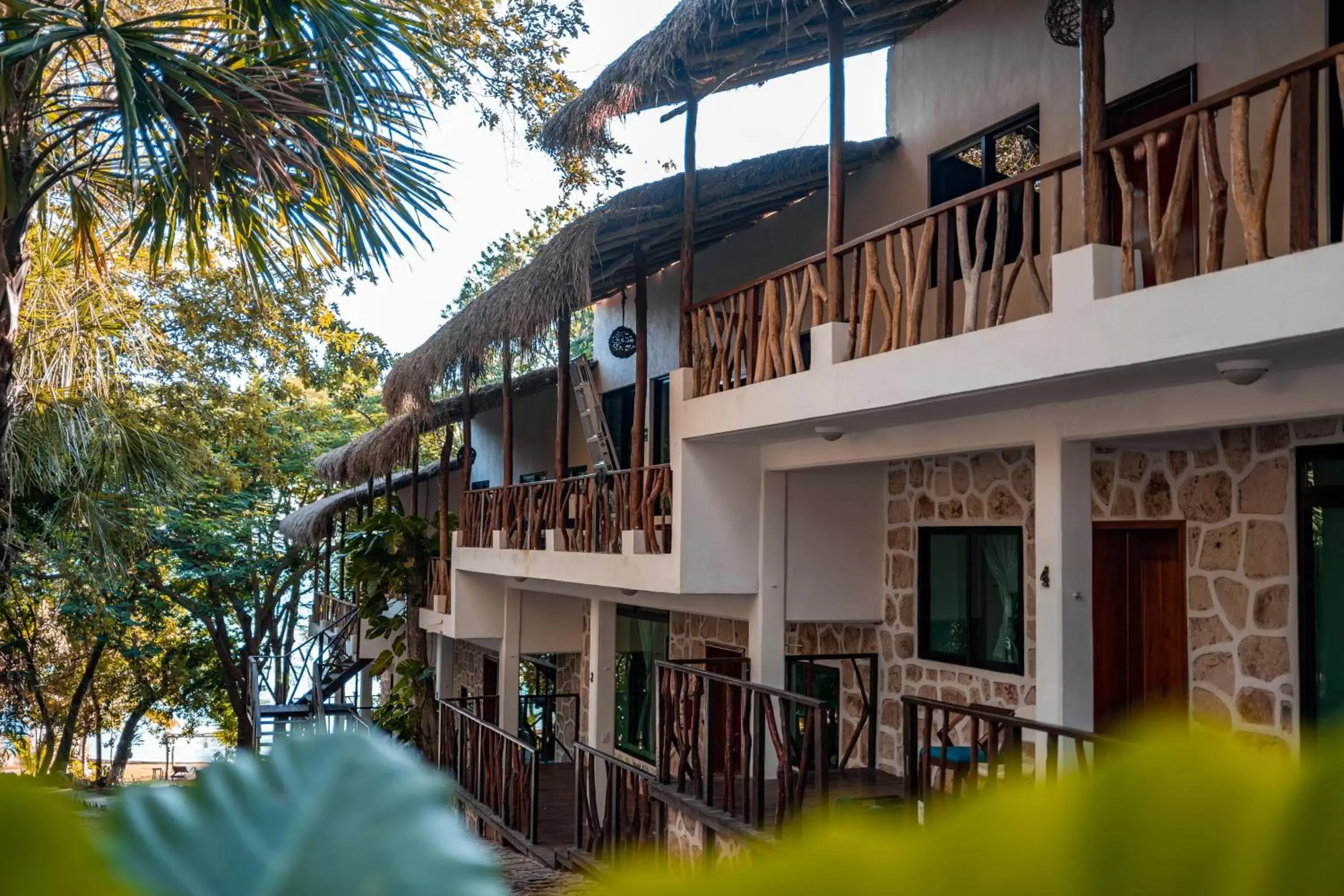 Property Building in Hotel Wayak Bacalar